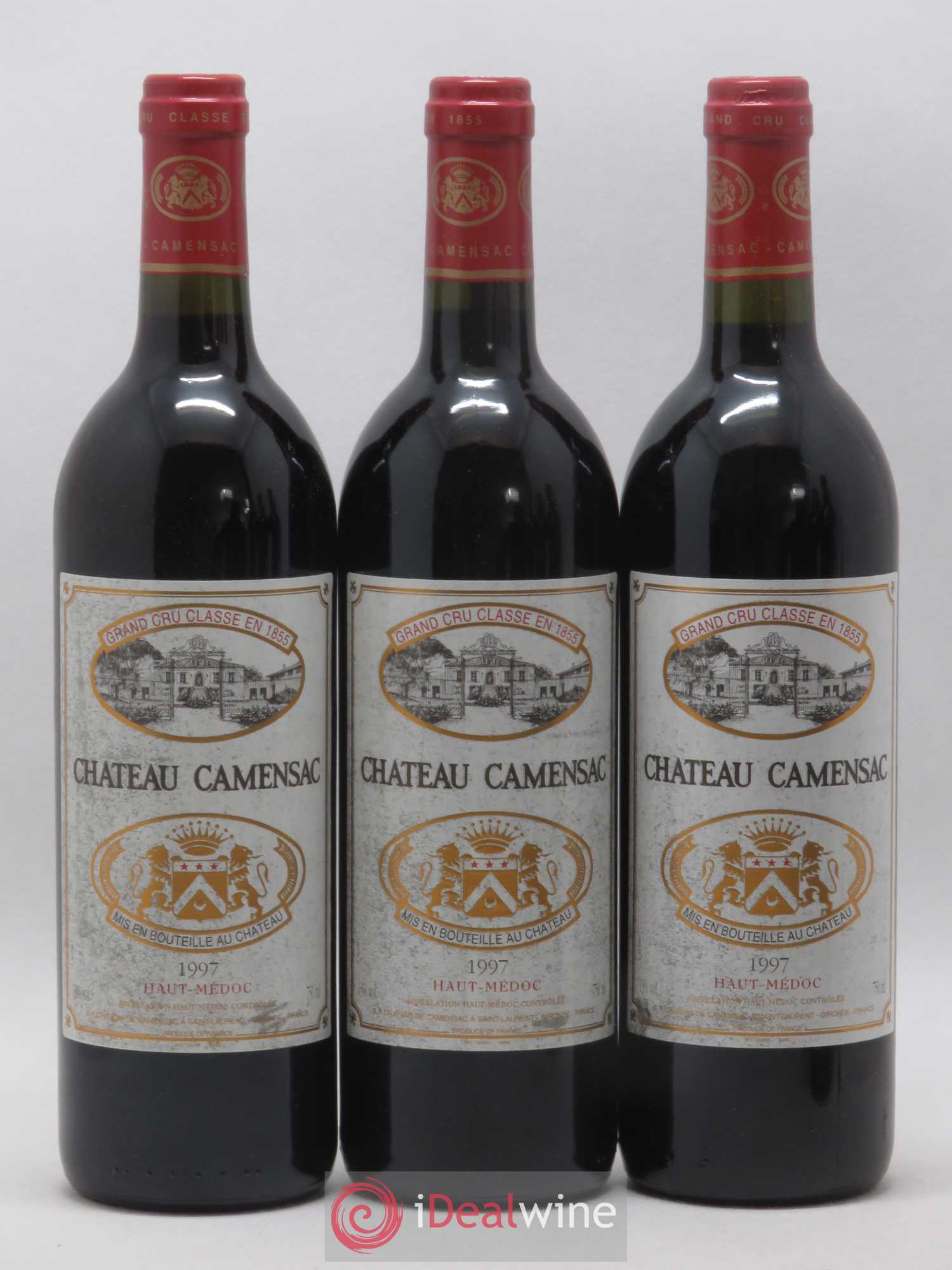 Château Camensac 5ème Grand Cru Classé 1997 - Lot de 12 bouteilles - 3
