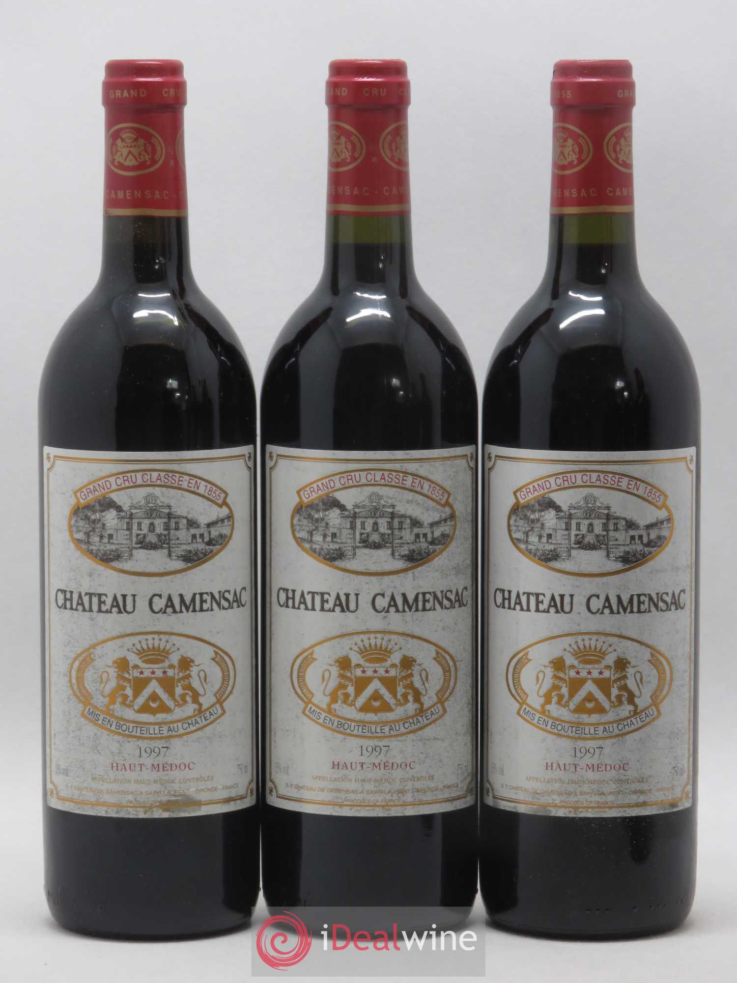Château Camensac 5ème Grand Cru Classé 1997 - Lot de 12 bouteilles - 4