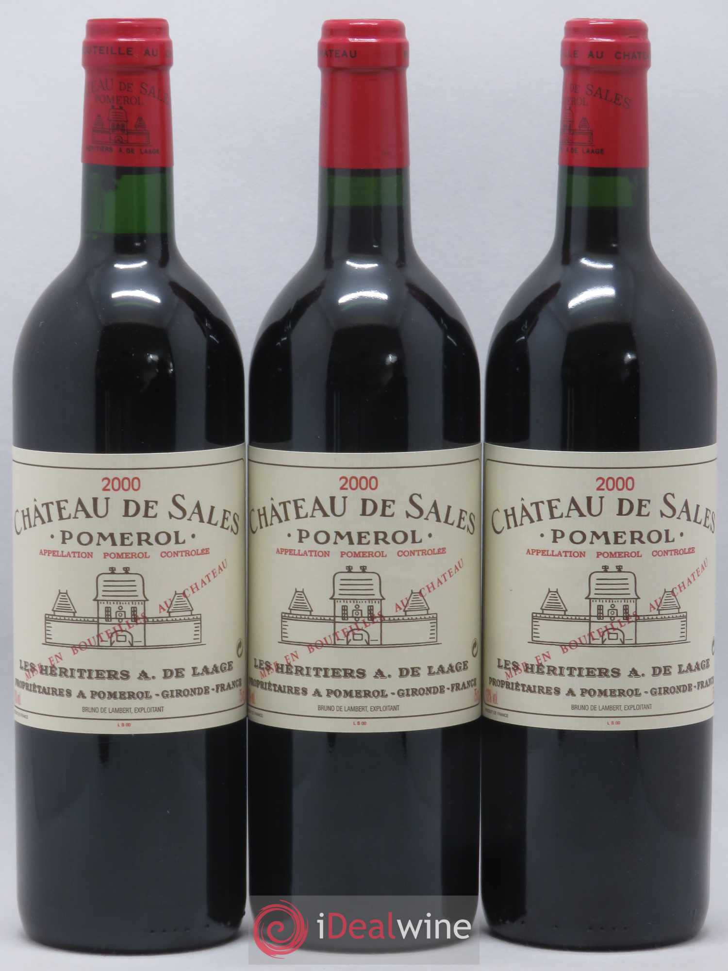 Château de Sales 2000 - Lot de 12 bouteilles - 1