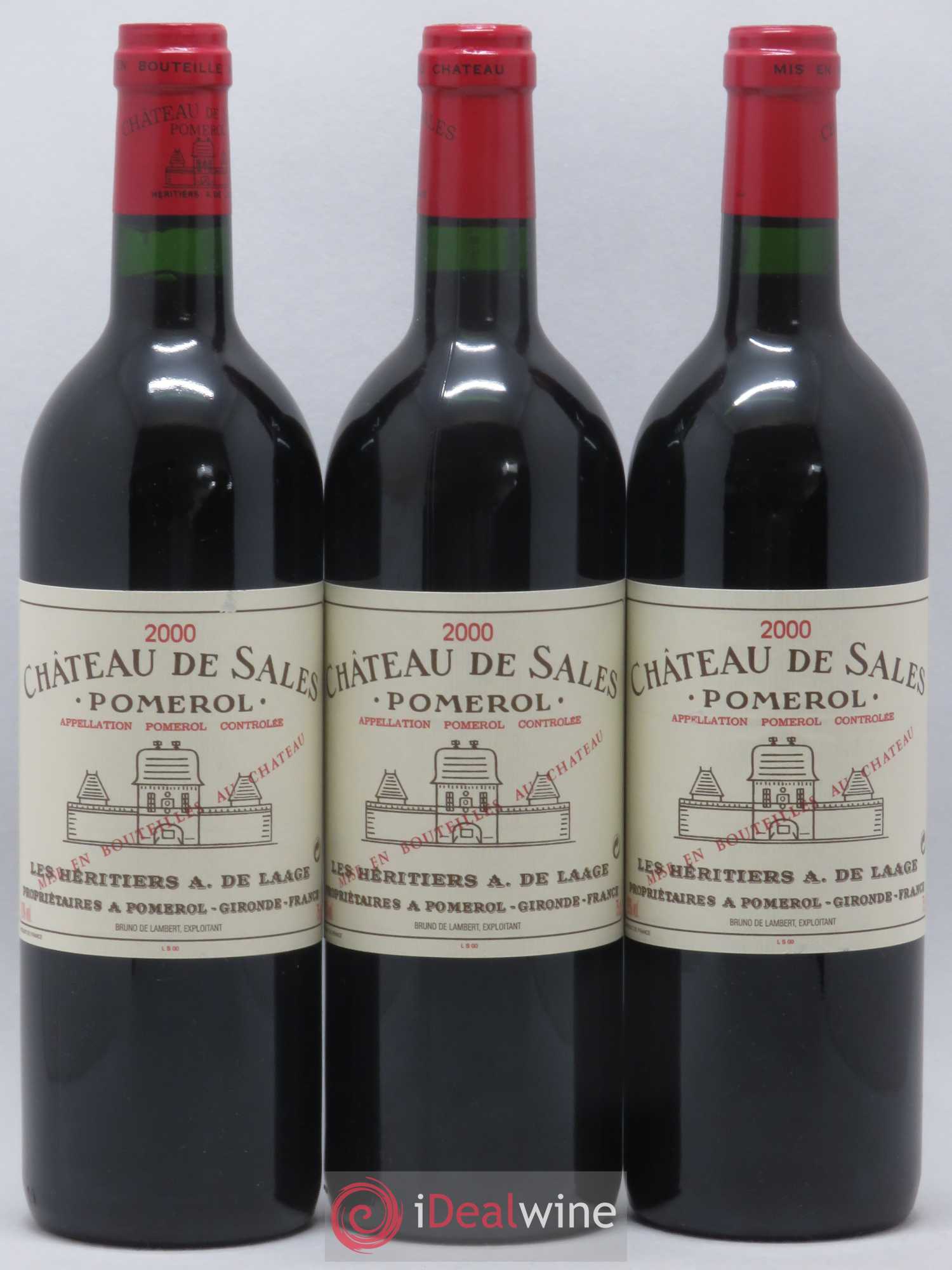 Château de Sales 2000 - Lot de 12 bouteilles - 2