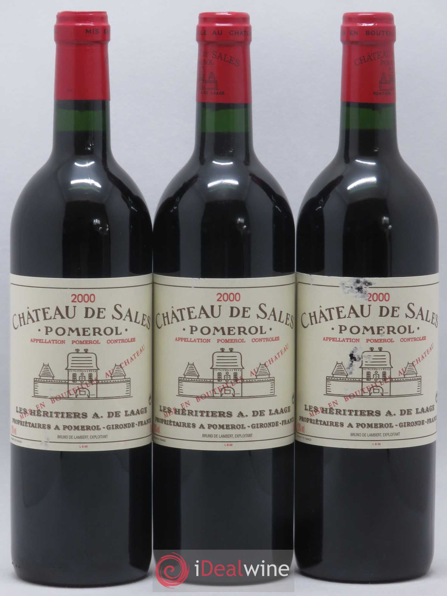 Château de Sales 2000 - Lot de 12 bouteilles - 3