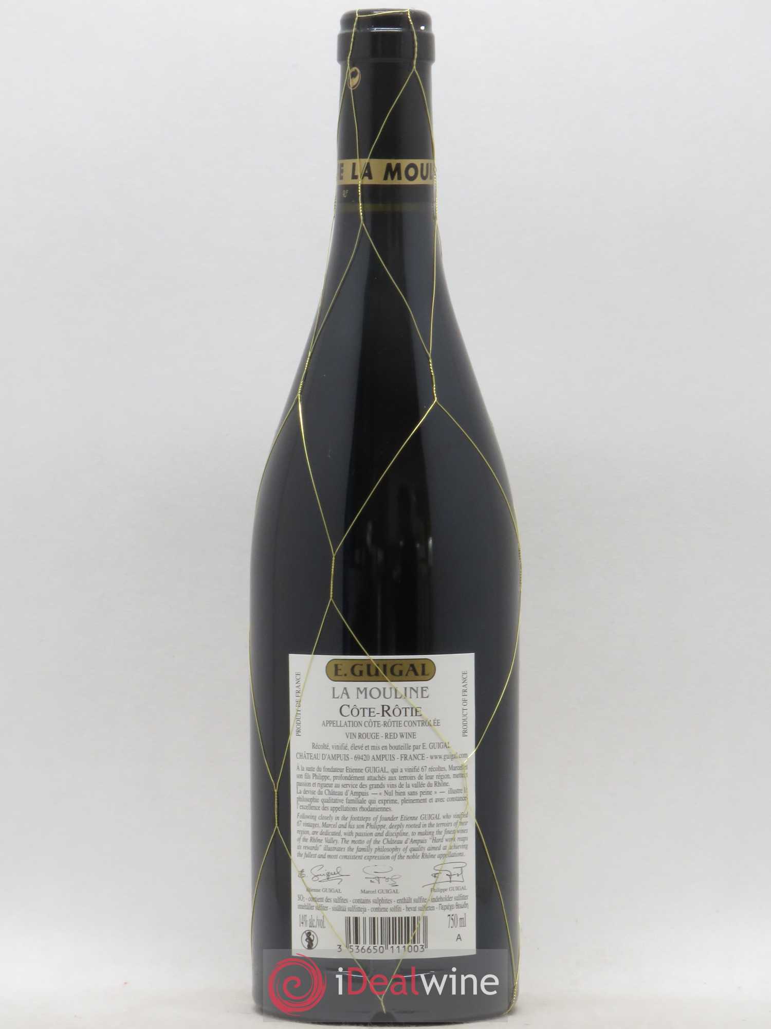 Côte-Rôtie La Mouline Guigal 2015 - Lot de 1 bouteille - 1