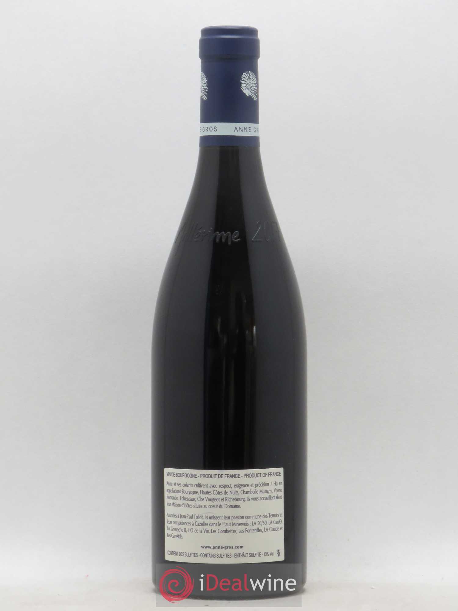 Richebourg Grand Cru Anne Gros 2017 - Lot de 1 bouteille - 1