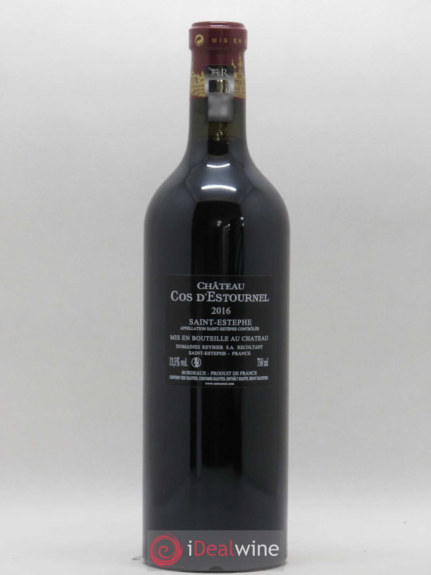 Cos d'Estournel 2ème Grand Cru Classé 2016 - Lot de 1 bouteille - 1