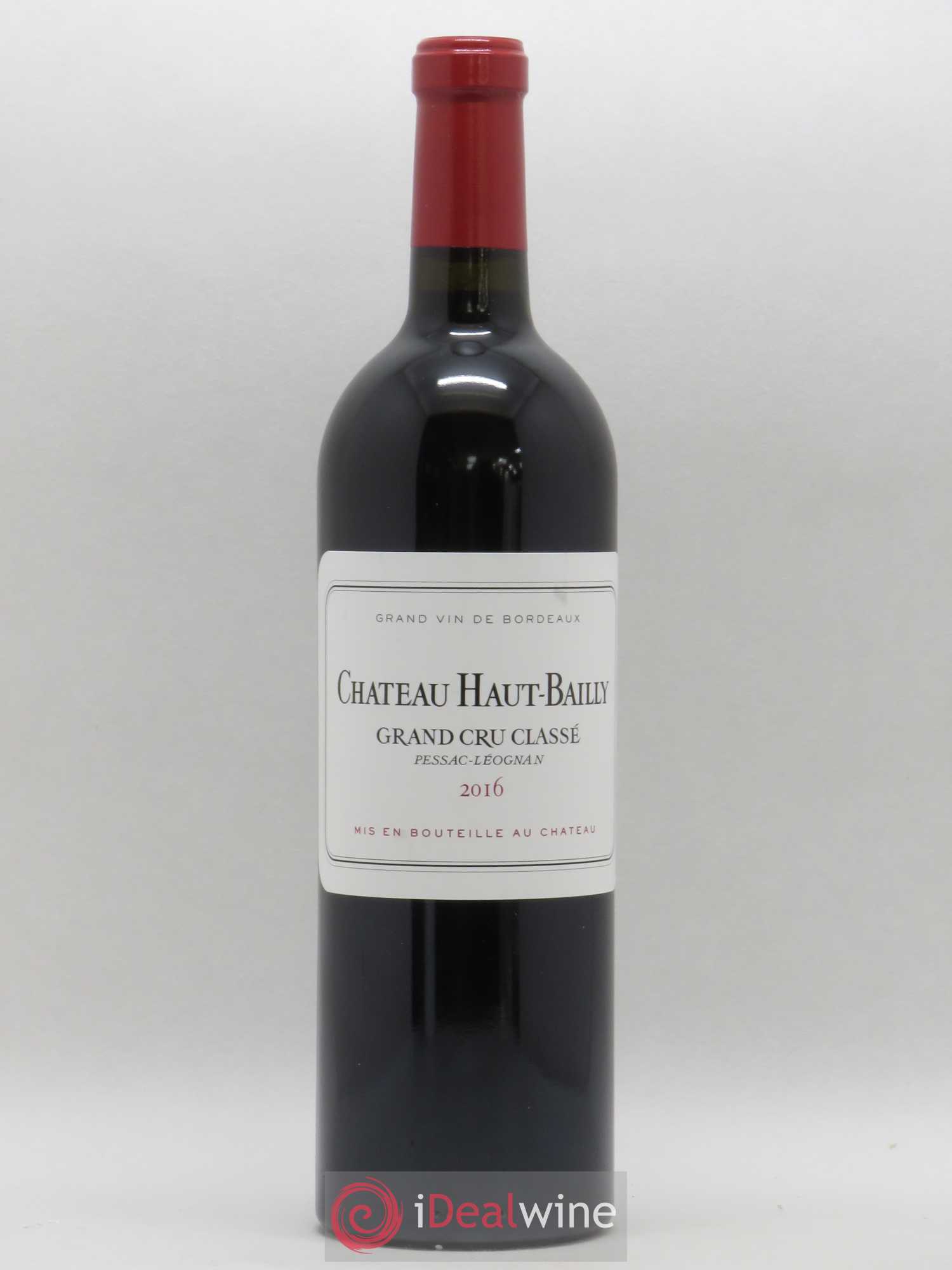 Château Haut-Bailly Cru Classé de Graves 2016 - Lot de 1 bouteille - 0