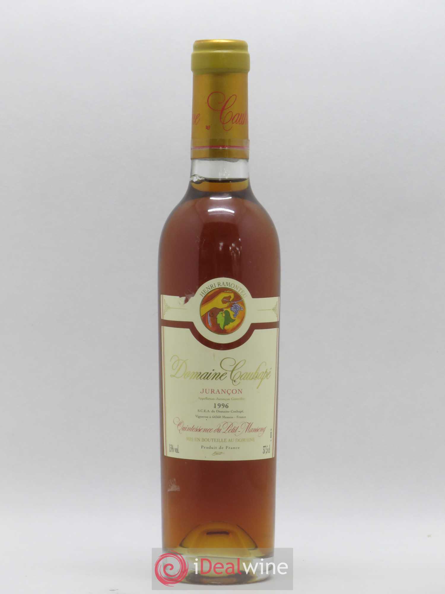 Jurançon Quintessence du Petit Manseng Cauhapé 1996 - Lotto di 1 mezza bottiglia - 0