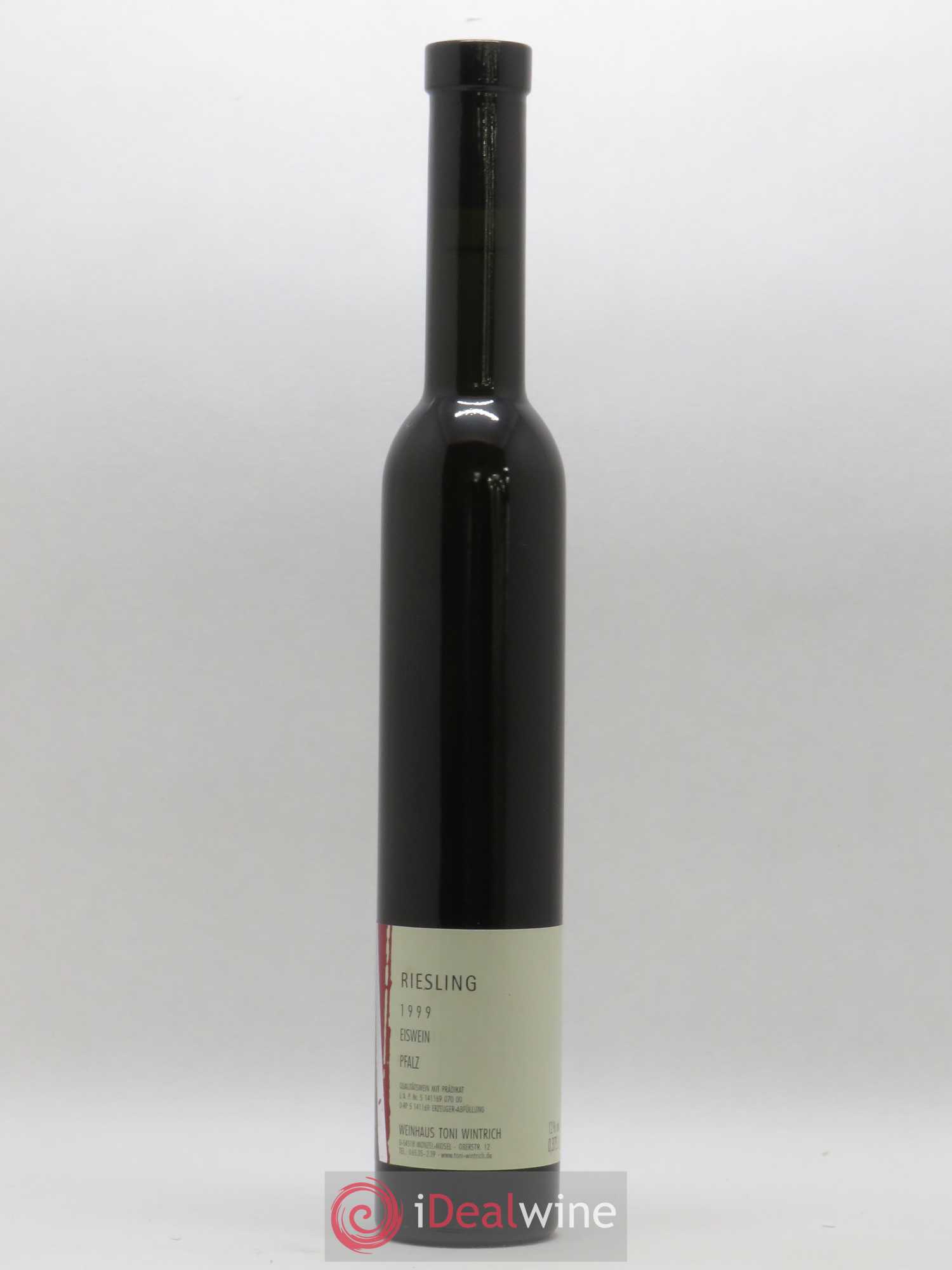 Allemagne Pfalz Toni Wintrich Riesling Eiswein 1999 - Posten von 1 Demi-Flasche - 0