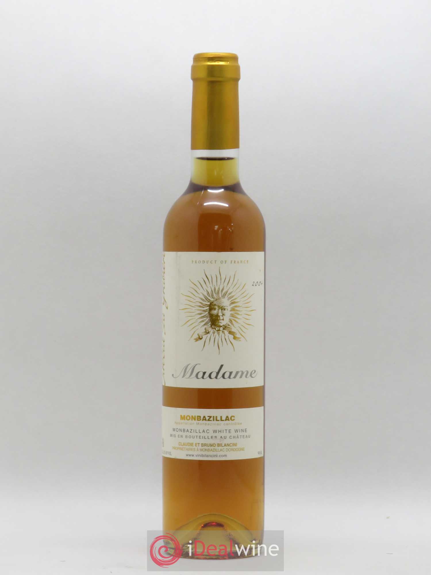 Monbazillac Château Tirecul La Gravière Cuvée Madame Bruno et Claudie Bilancini 50cl 2004 - Lotto di 1 bottiglia - 0