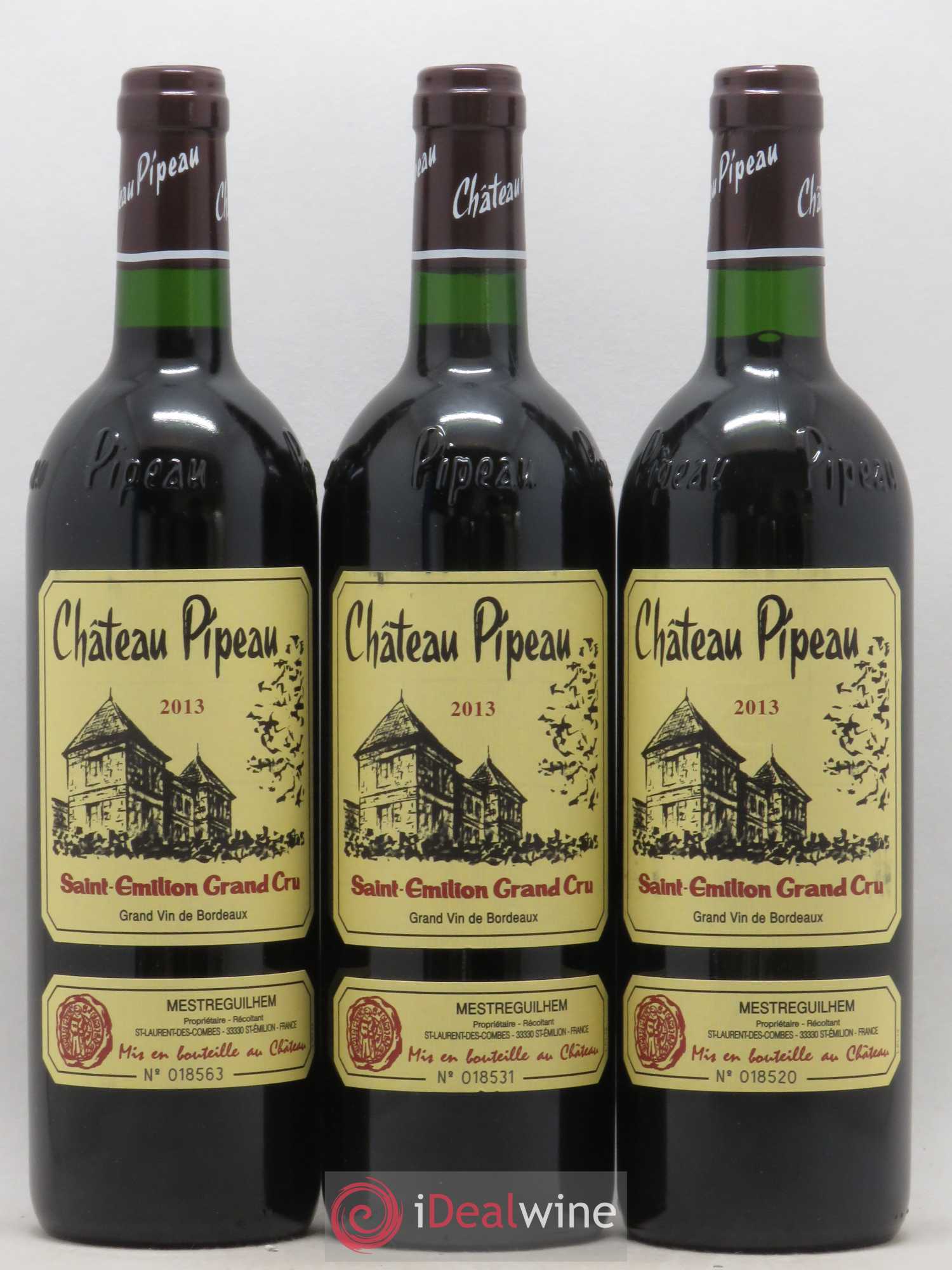 Château Pipeau 2013 - Lot de 6 bouteilles - 2