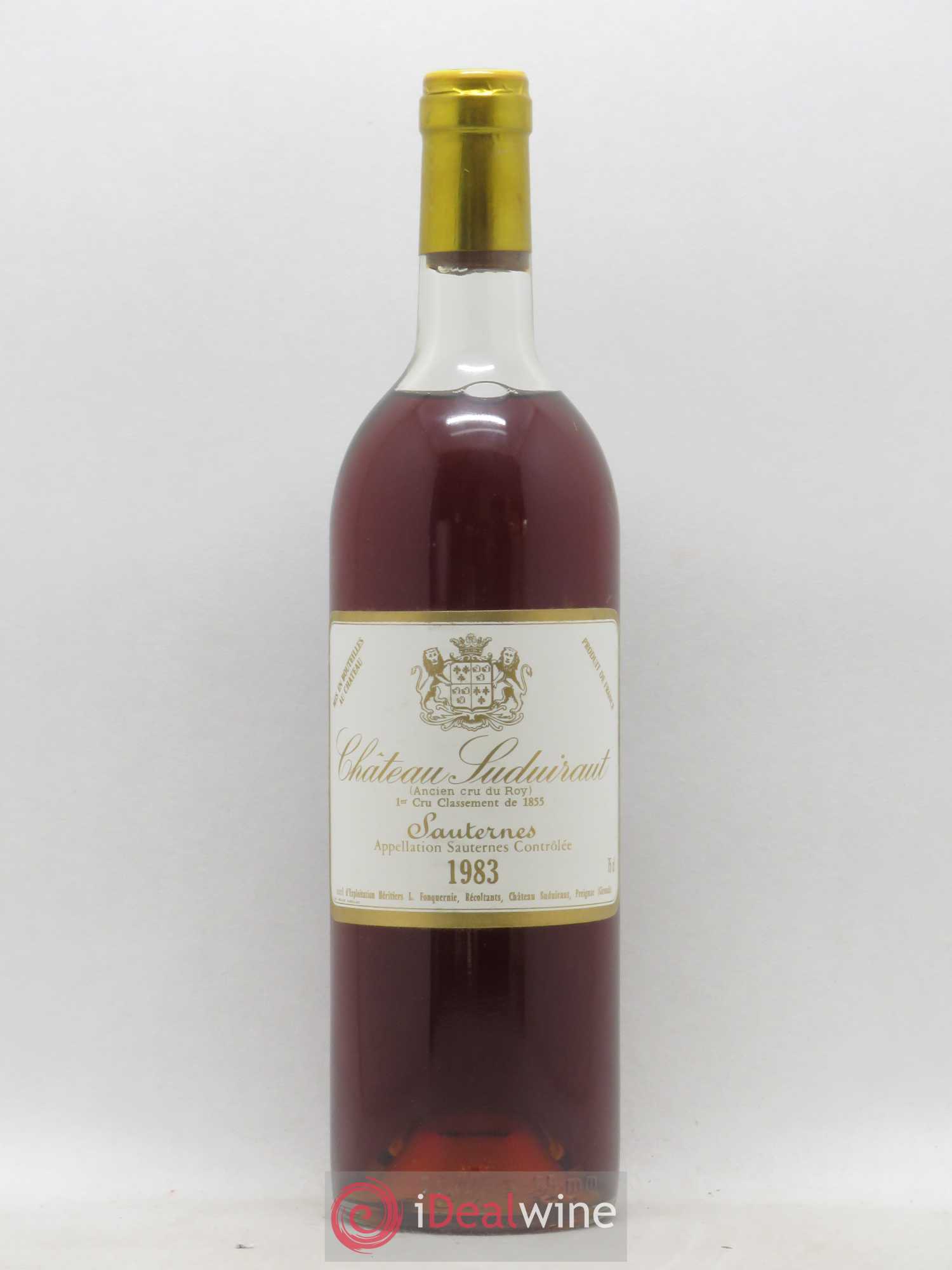 Château Suduiraut 1er Grand Cru Classé 1983 - Lotto di 1 bottiglia - 0