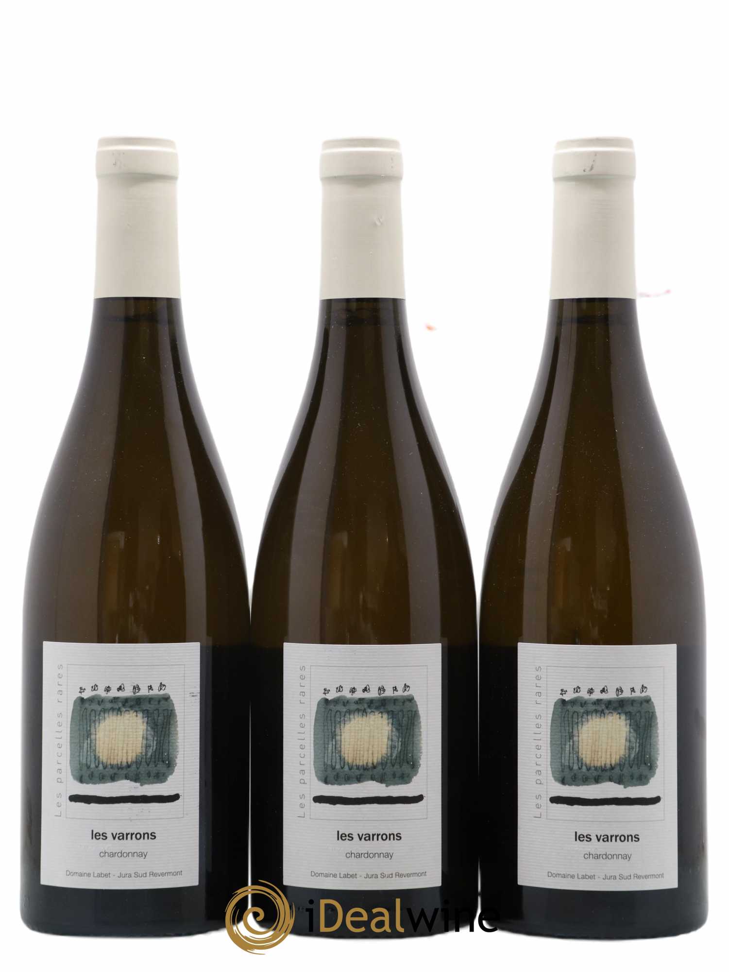 Côtes du Jura Chardonnay Les Varrons Romain - Julien - Charline Labet 2020 - Lot de 3 bouteilles - 0
