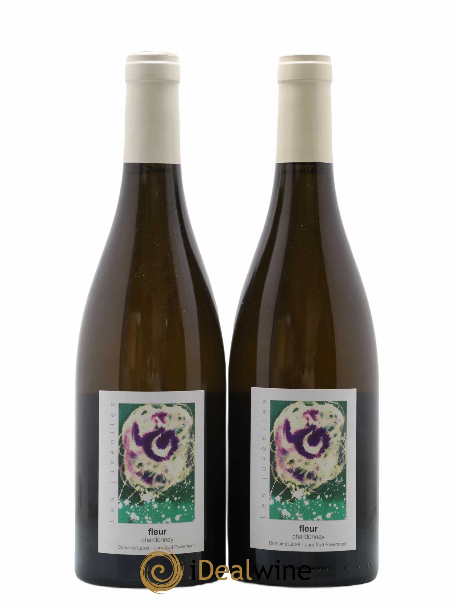 Côtes du Jura Chardonnay Fleur Romain - Julien - Charline Labet 2020 - Lot de 2 bouteilles - 0