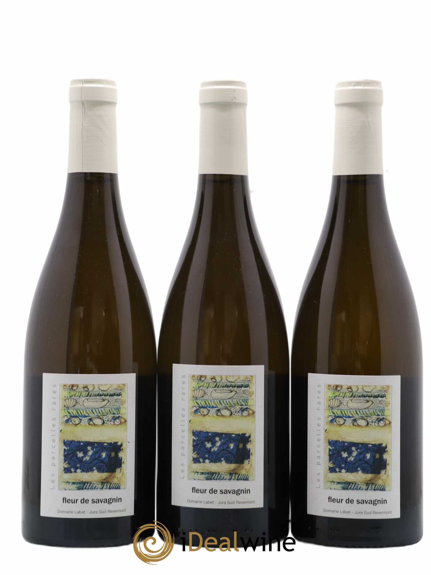 Côtes du Jura Fleur de Savagnin Romain - Julien - Charline Labet 2020 - Lot de 3 bouteilles - 0