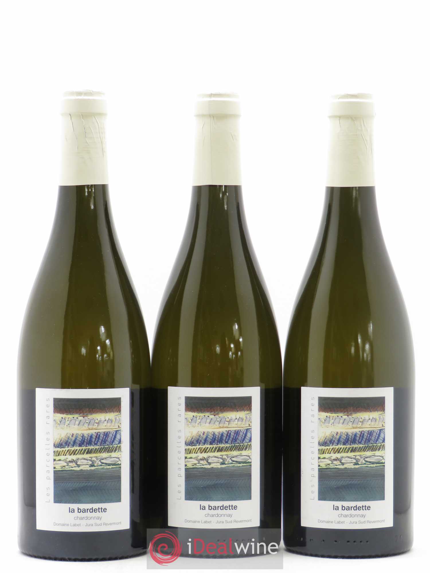 Côtes du Jura Chardonnay La Bardette Romain - Julien - Charline Labet 2018 - Lot de 3 bouteilles - 0