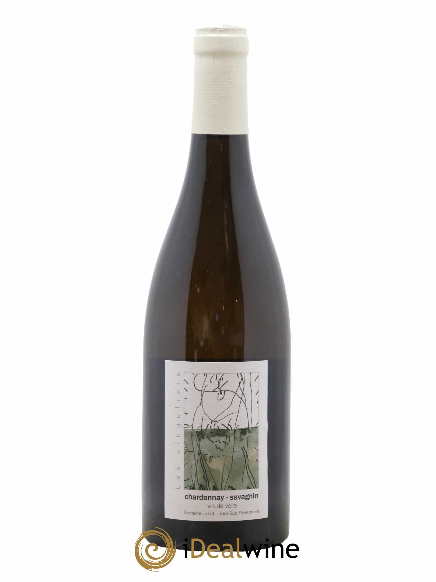 Côtes du Jura Vin de Voile Chardonnay-Savagnin cuvée de garde Romain - Julien - Charline Labet 2018 - Lot de 1 bouteille - 0