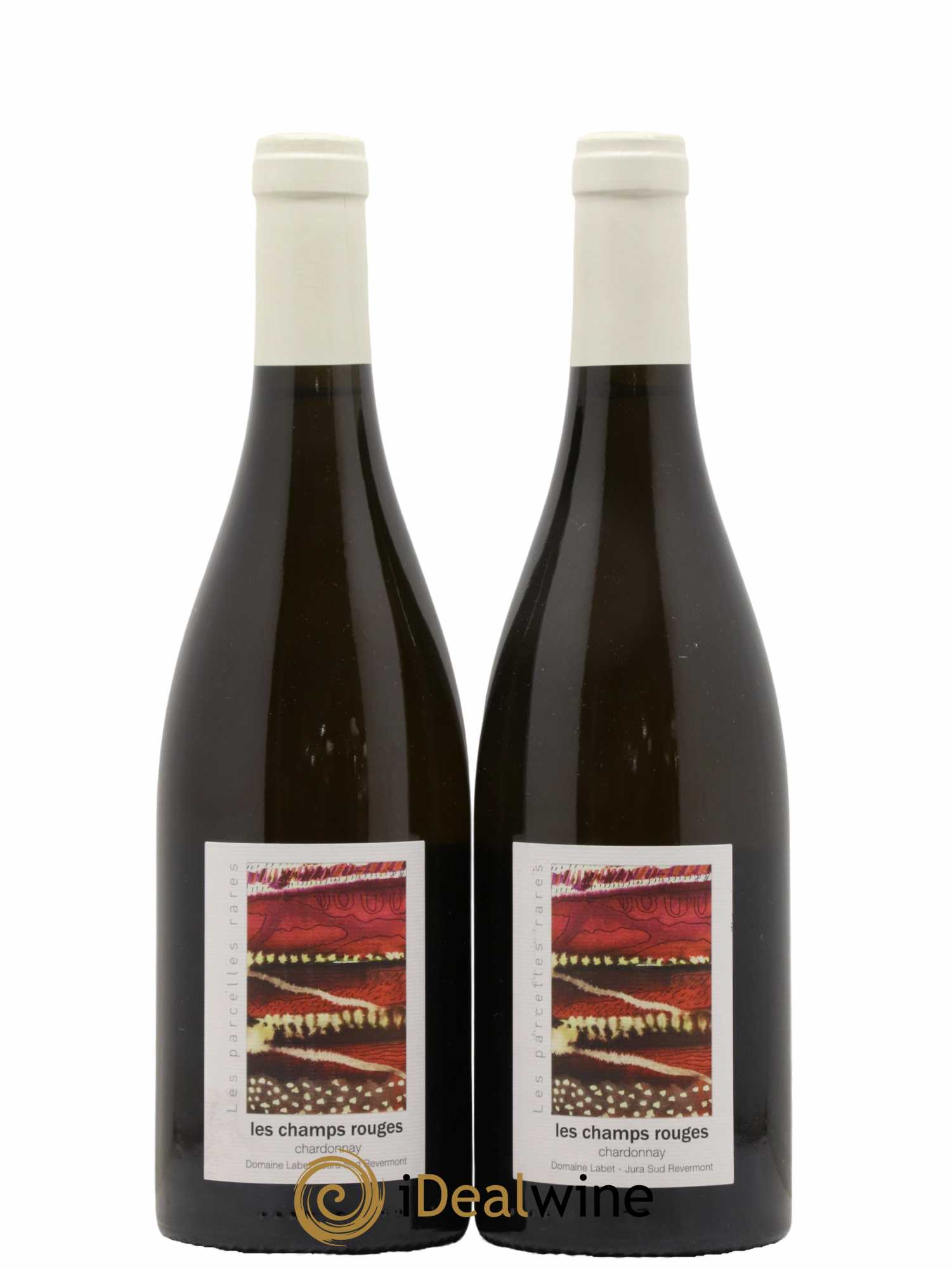 Côtes du Jura Chardonnay Les Champs Rouges Romain - Julien - Charline Labet 2020 - Lot de 2 bouteilles - 0