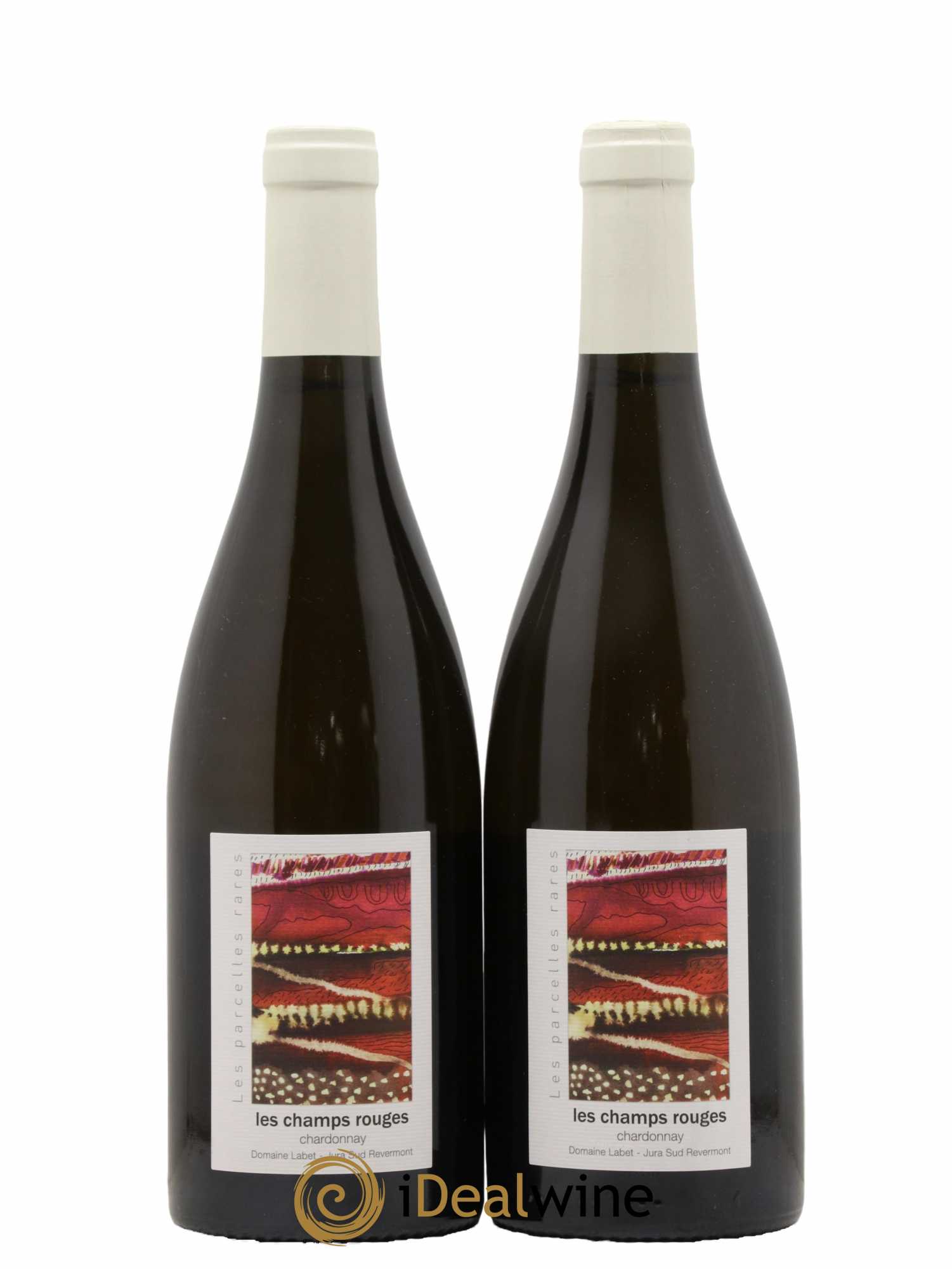 Côtes du Jura Chardonnay Les Champs Rouges Romain - Julien - Charline Labet 2020 - Posten von 2 Flaschen - 0