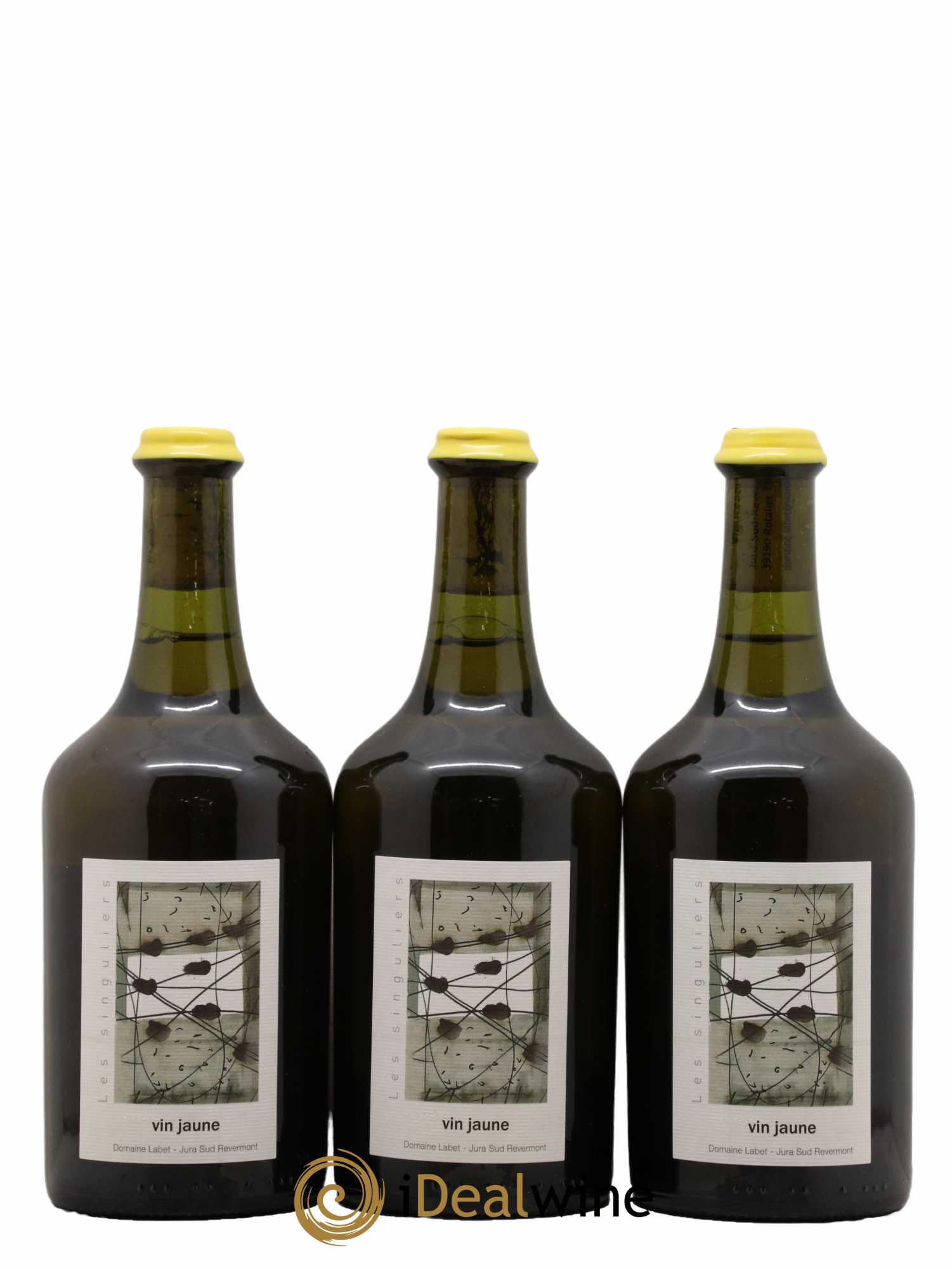 Côtes du Jura Vin Jaune Romain - Julien - Charline Labet 2016 - Lot de 3 bouteilles - 0