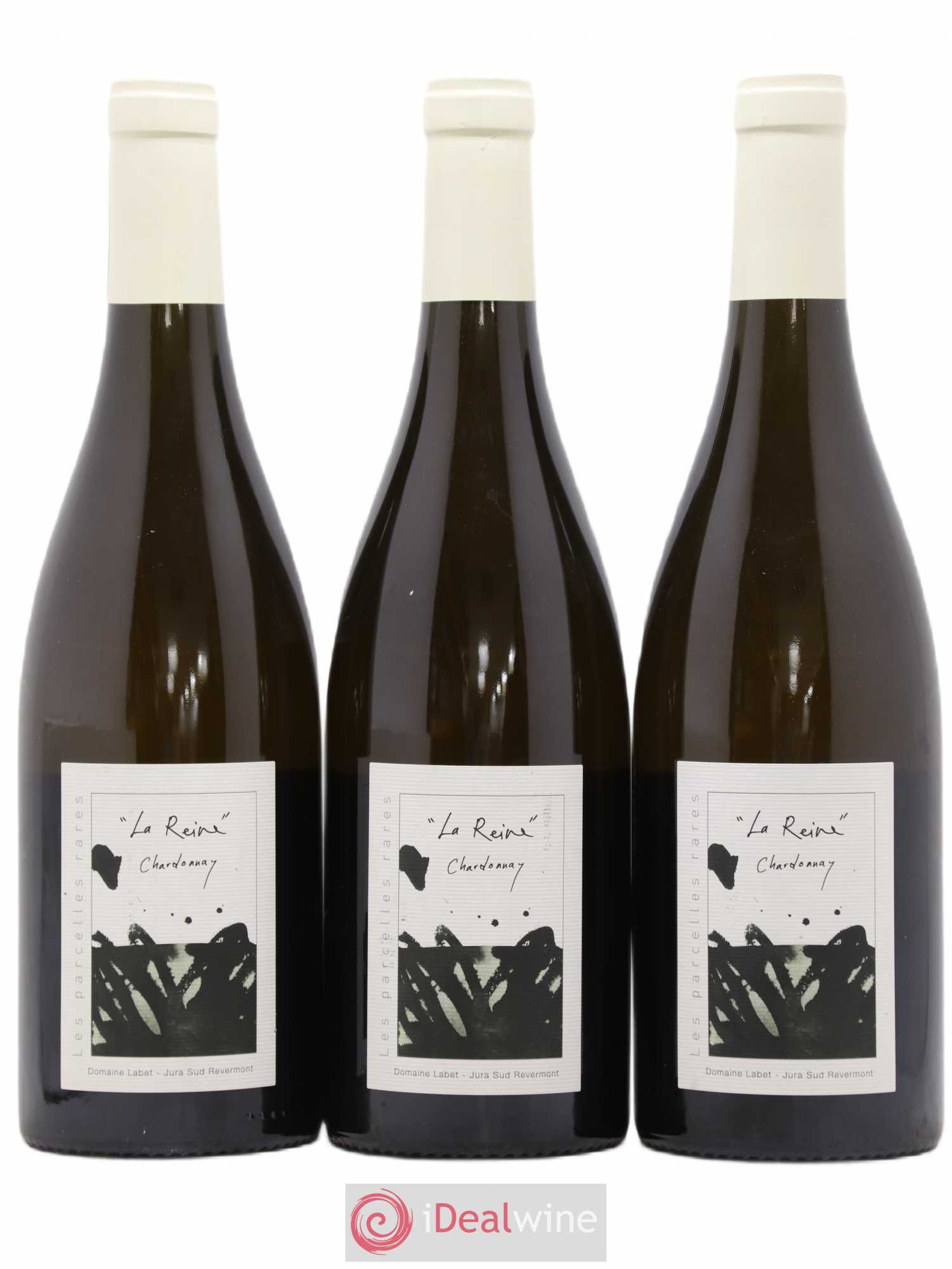 Côtes du Jura Chardonnay La Reine Romain - Julien - Charline Labet 2018 - Lot de 3 bouteilles - 0