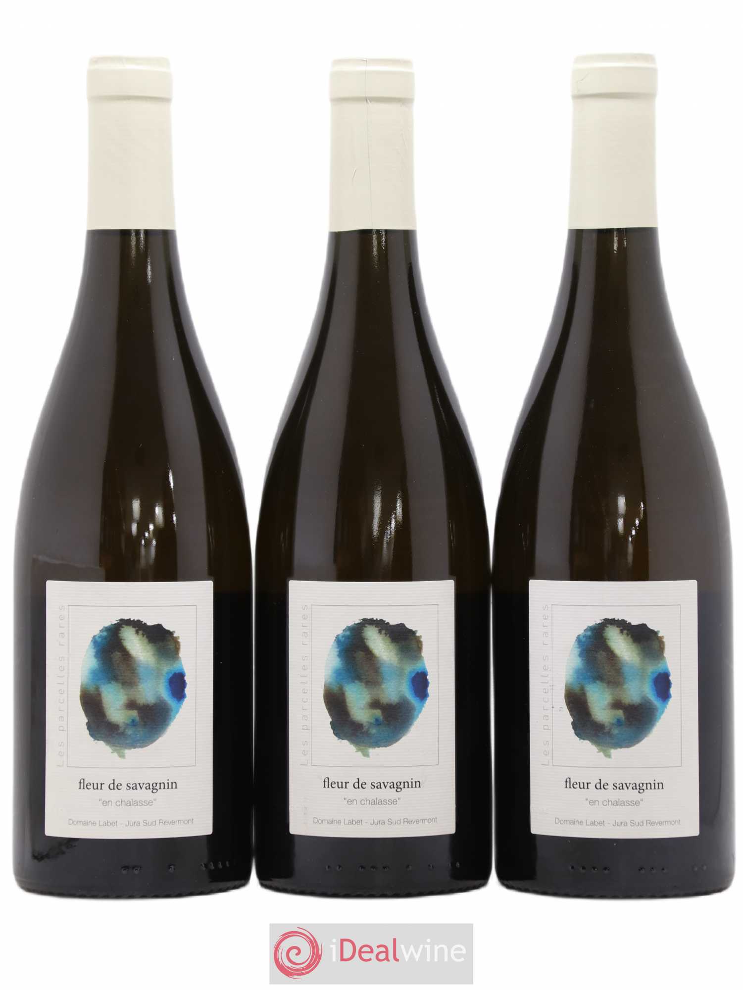 Côtes du Jura Fleur de Savagnin En Chalasse Romain - Julien - Charline Labet 2019 - Lotto di 3 bottiglie - 0