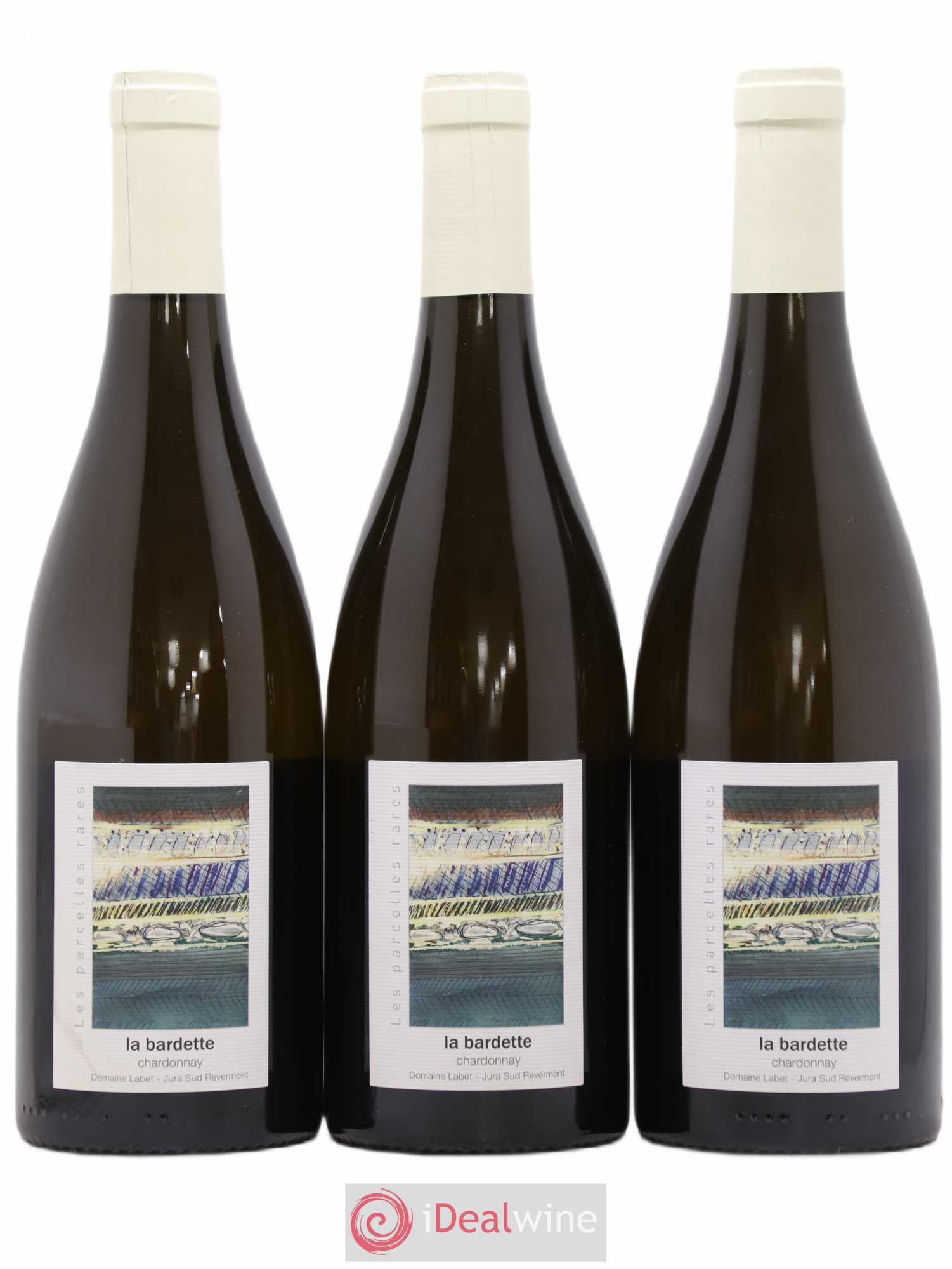 Côtes du Jura Chardonnay La Bardette Romain - Julien - Charline Labet 2019 - Lot de 3 bouteilles - 0