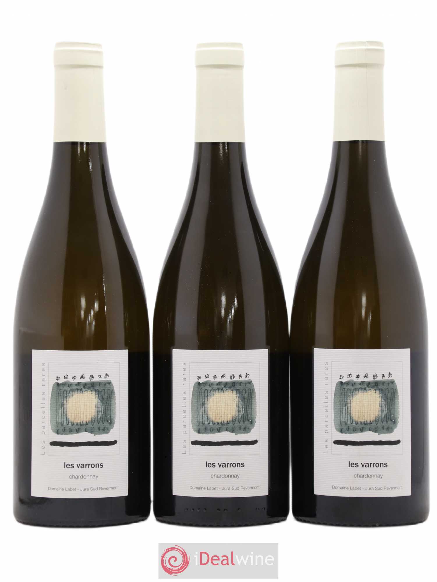 Côtes du Jura Chardonnay Les Varrons Romain - Julien - Charline Labet 2019 - Lot de 3 bouteilles - 0