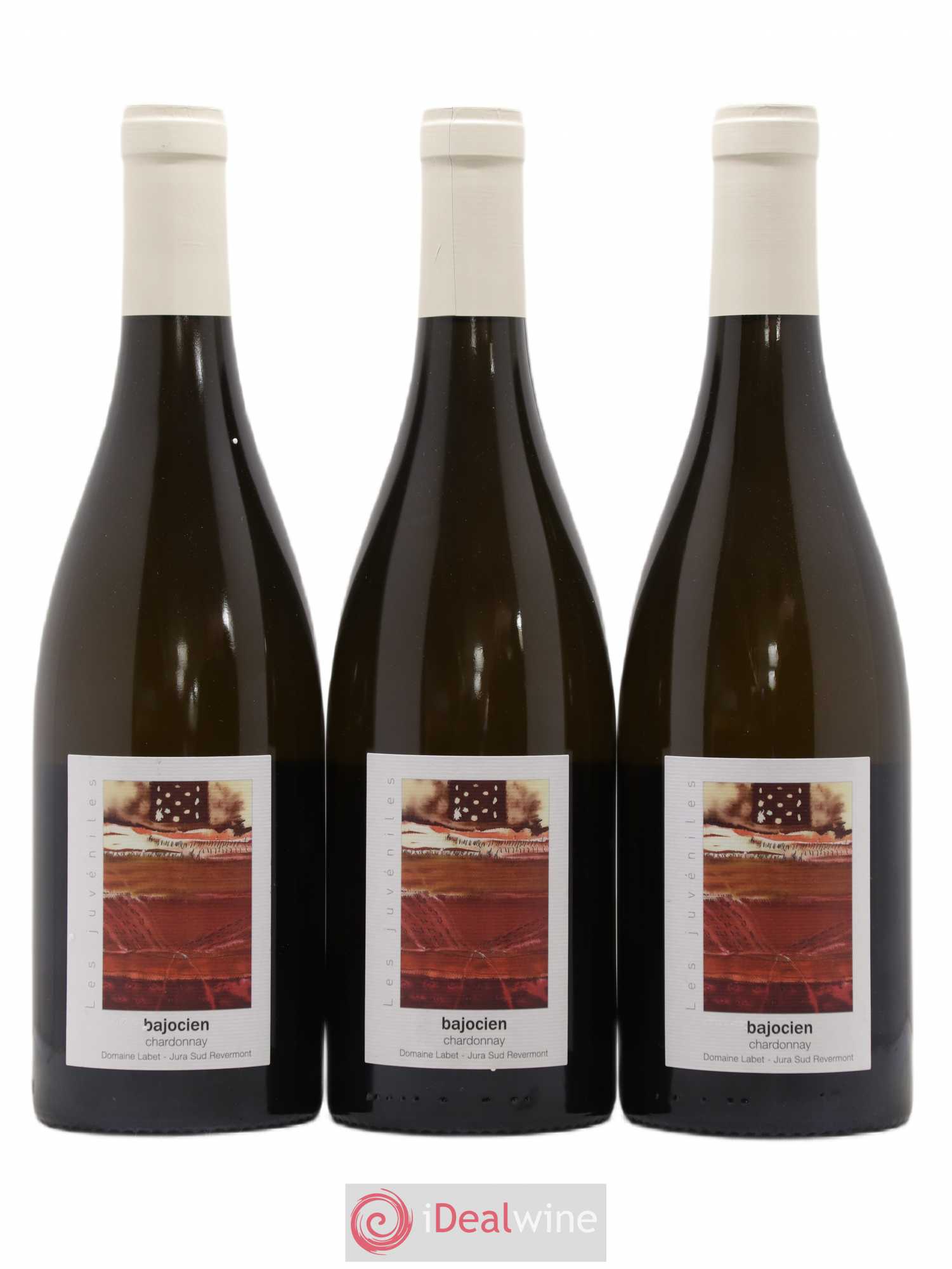 Côtes du Jura Chardonnay Bajocien Romain - Julien - Charline Labet 2019 - Lot de 3 bouteilles - 0