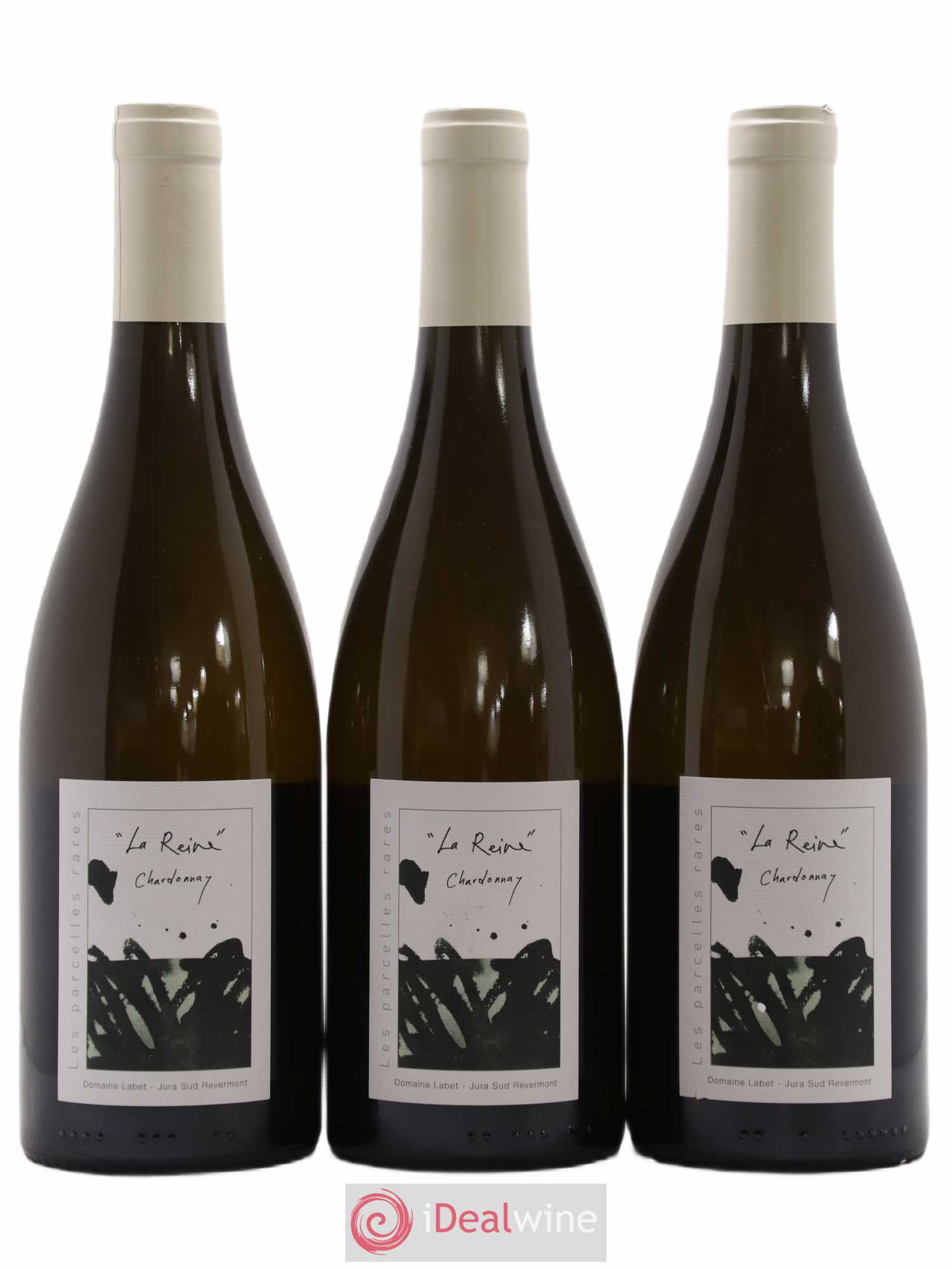 Côtes du Jura Chardonnay La Reine Romain - Julien - Charline Labet 2019 - Lot de 3 bouteilles - 0
