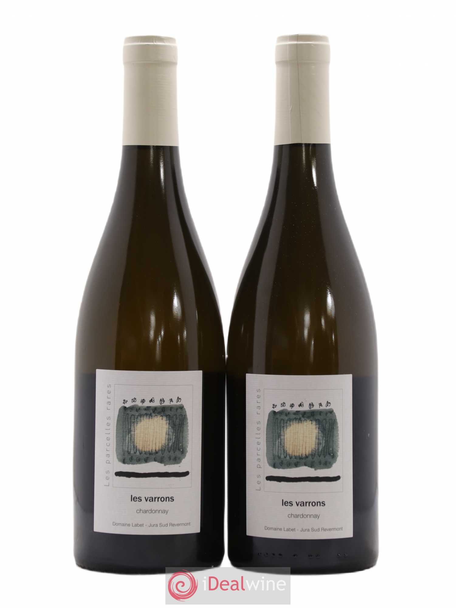 Côtes du Jura Chardonnay Les Varrons Romain - Julien - Charline Labet 2019 - Lot de 2 bouteilles - 0