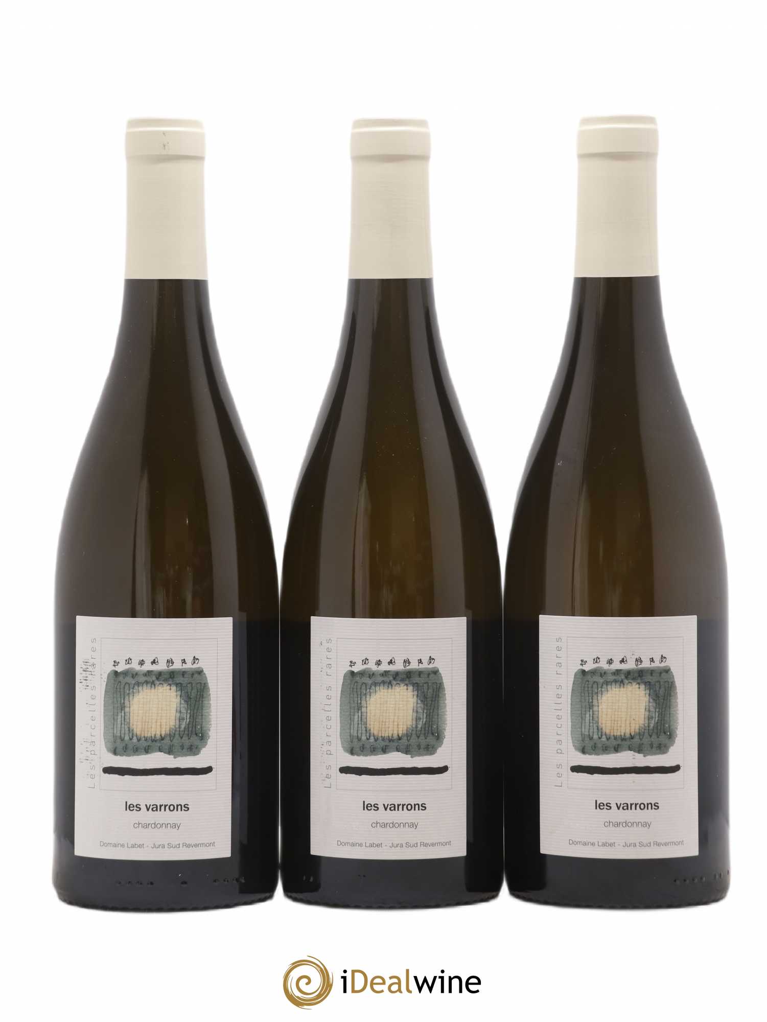 Côtes du Jura Chardonnay Les Varrons Romain - Julien - Charline Labet 2019 - Lot de 3 bouteilles - 0