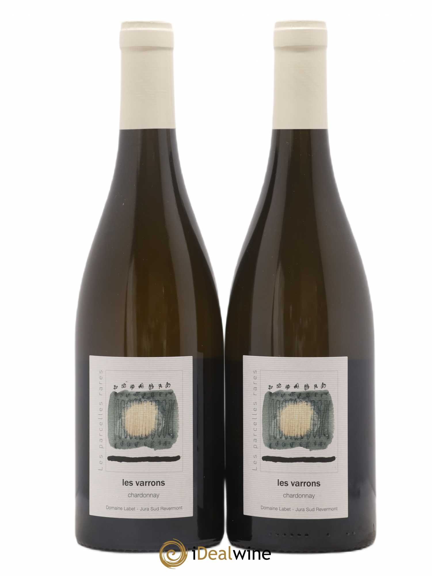 Côtes du Jura Chardonnay Les Varrons Romain - Julien - Charline Labet 2019 - Lot de 2 bouteilles - 0