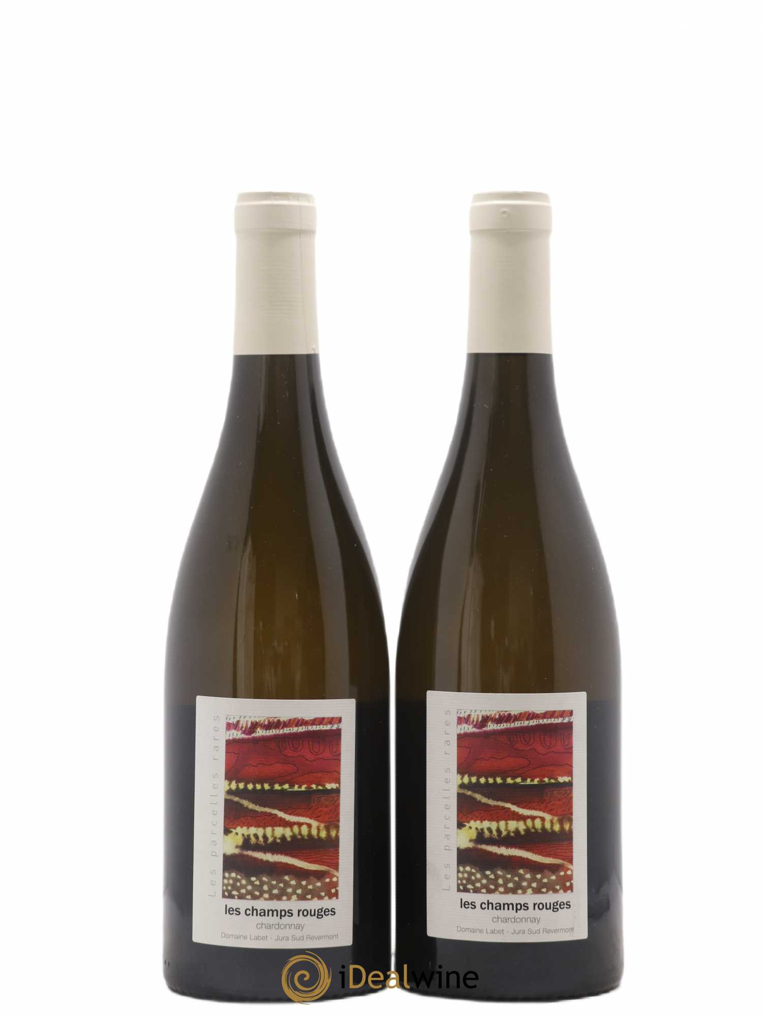 Côtes du Jura Chardonnay Les Champs Rouges Romain - Julien - Charline Labet 2019 - Lot de 2 bouteilles - 0