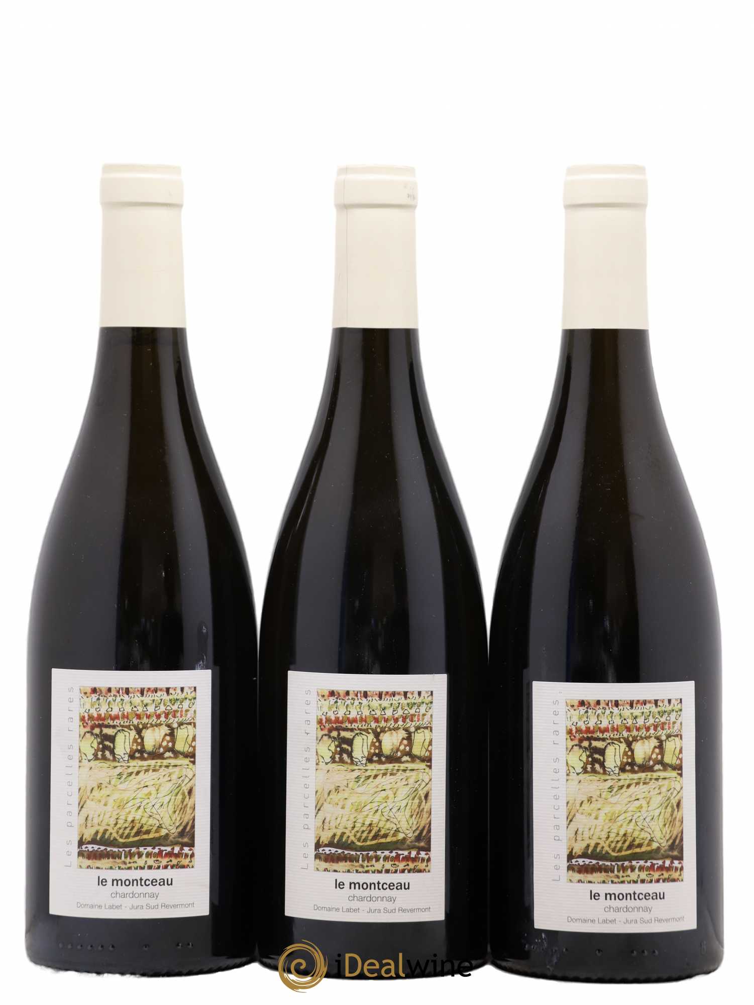 Côtes du Jura Chardonnay Le Montceau Romain - Julien - Charline Labet 2018 - Lot de 3 bouteilles - 0