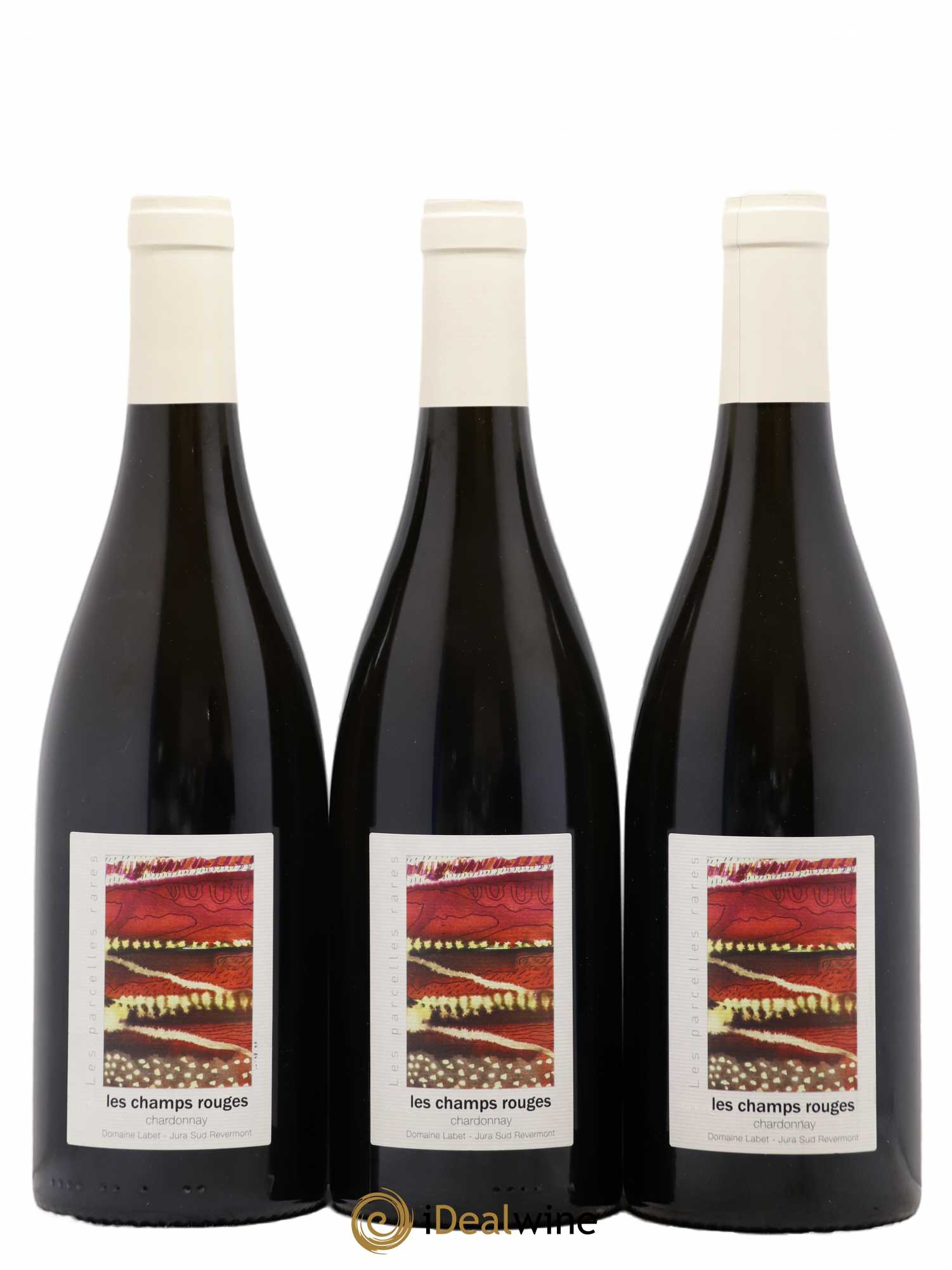 Côtes du Jura Chardonnay Les Champs Rouges Romain - Julien - Charline Labet 2019 - Posten von 3 Flaschen - 0