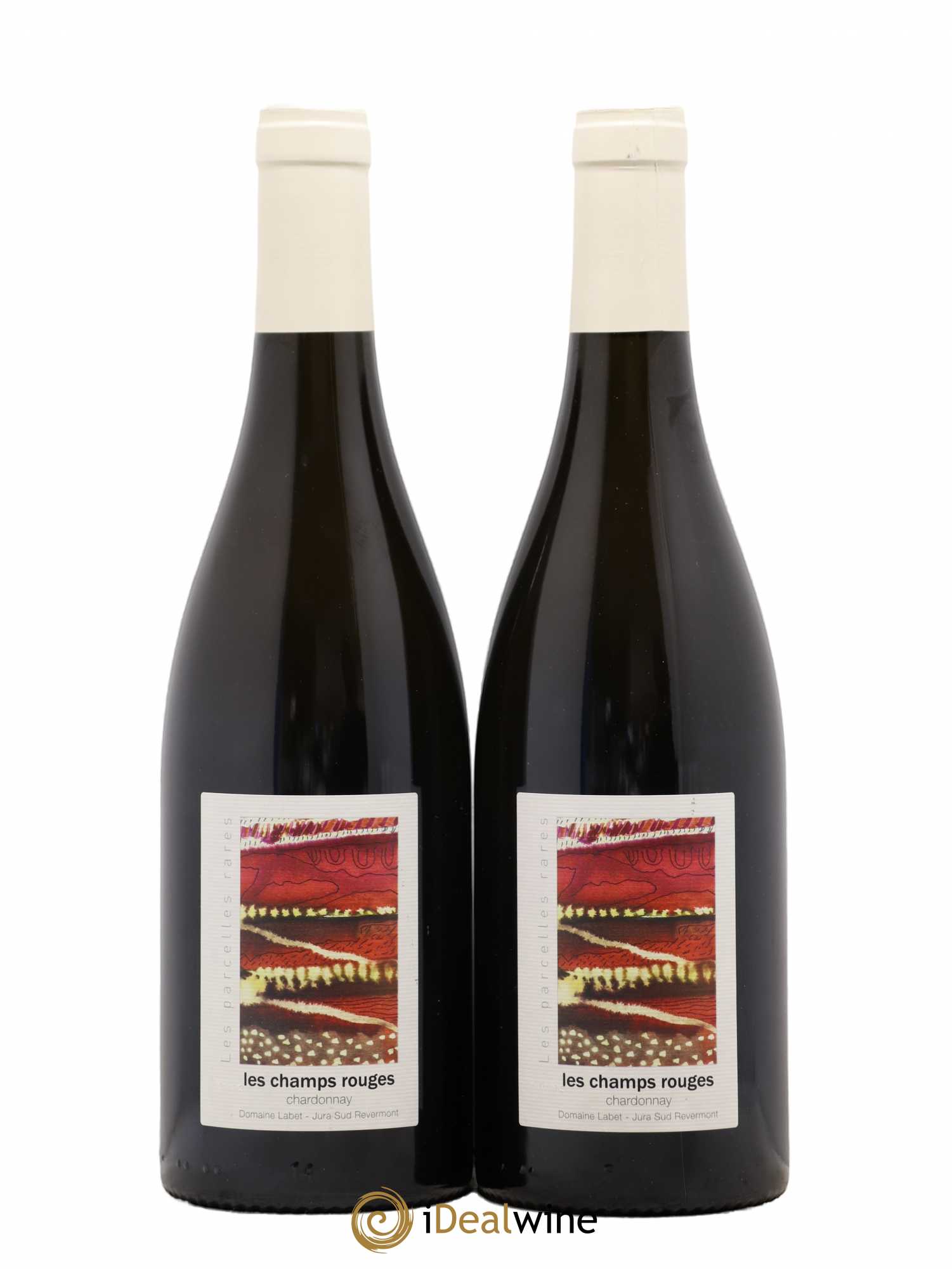 Côtes du Jura Chardonnay Les Champs Rouges Romain - Julien - Charline Labet 2019 - Posten von 2 Flaschen - 0