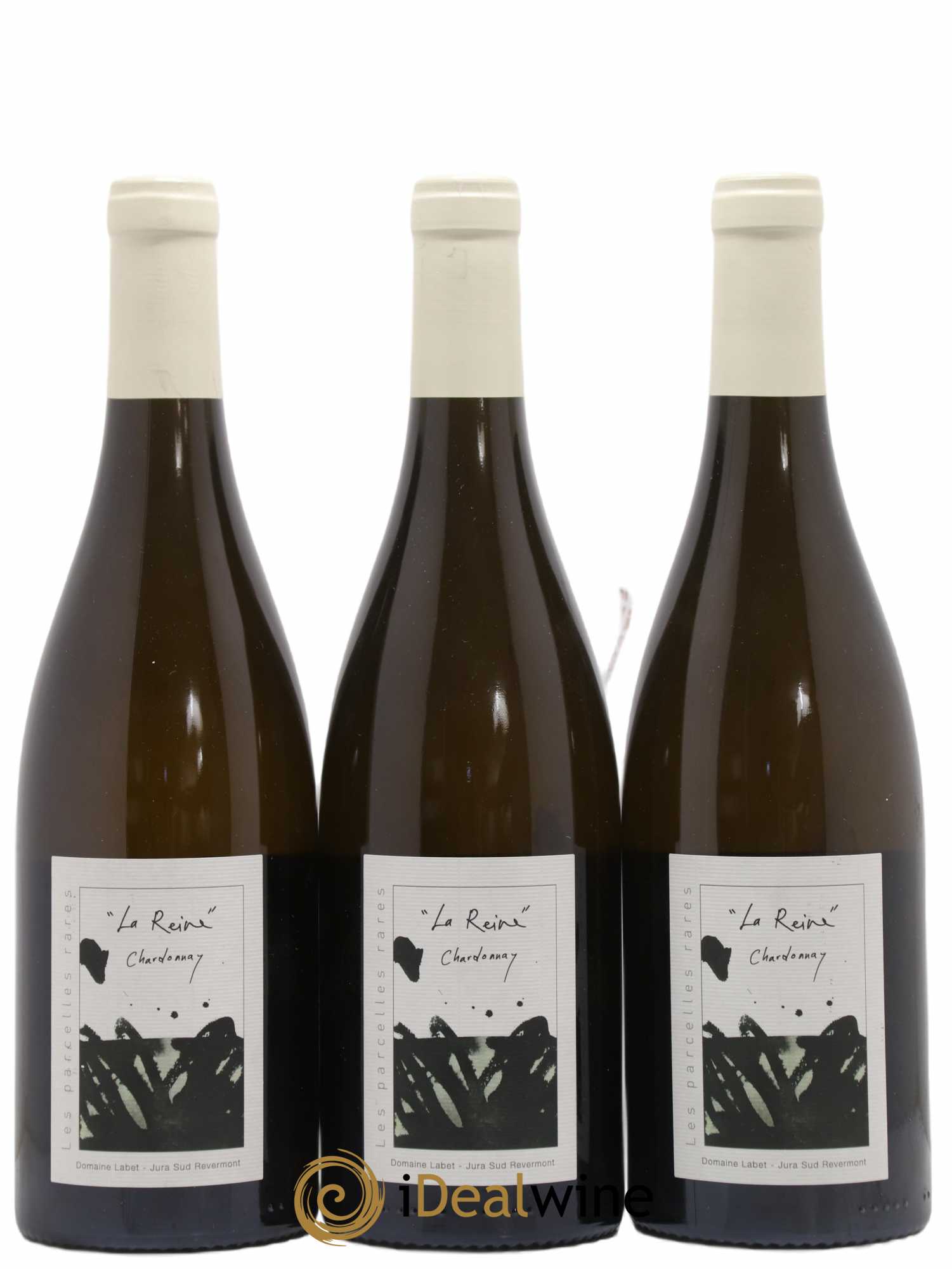 Côtes du Jura Chardonnay La Reine Romain - Julien - Charline Labet 2018 - Lot de 3 bouteilles - 0