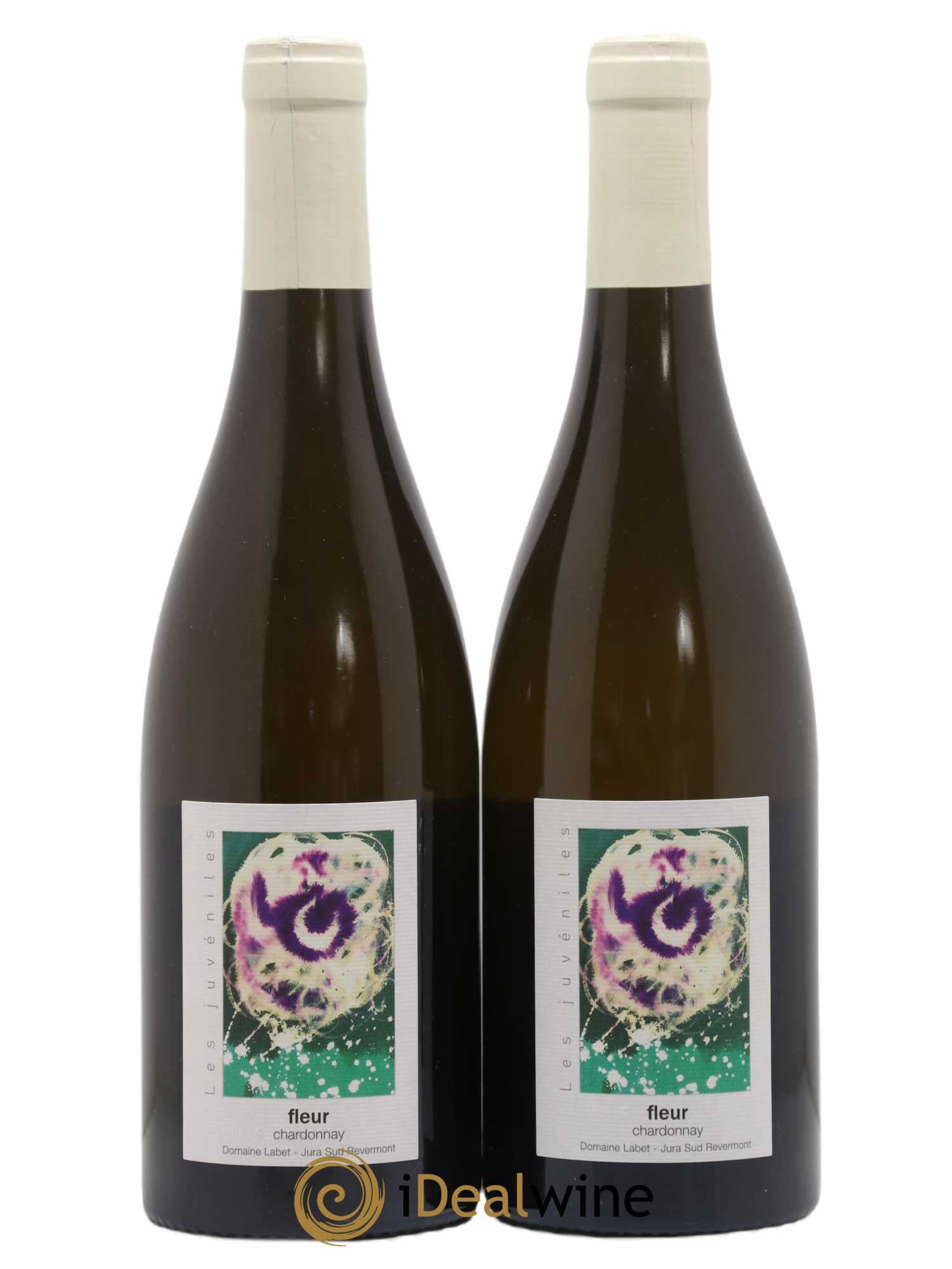 Côtes du Jura Chardonnay Fleur Romain - Julien - Charline Labet 2019 - Lot de 2 bouteilles - 0