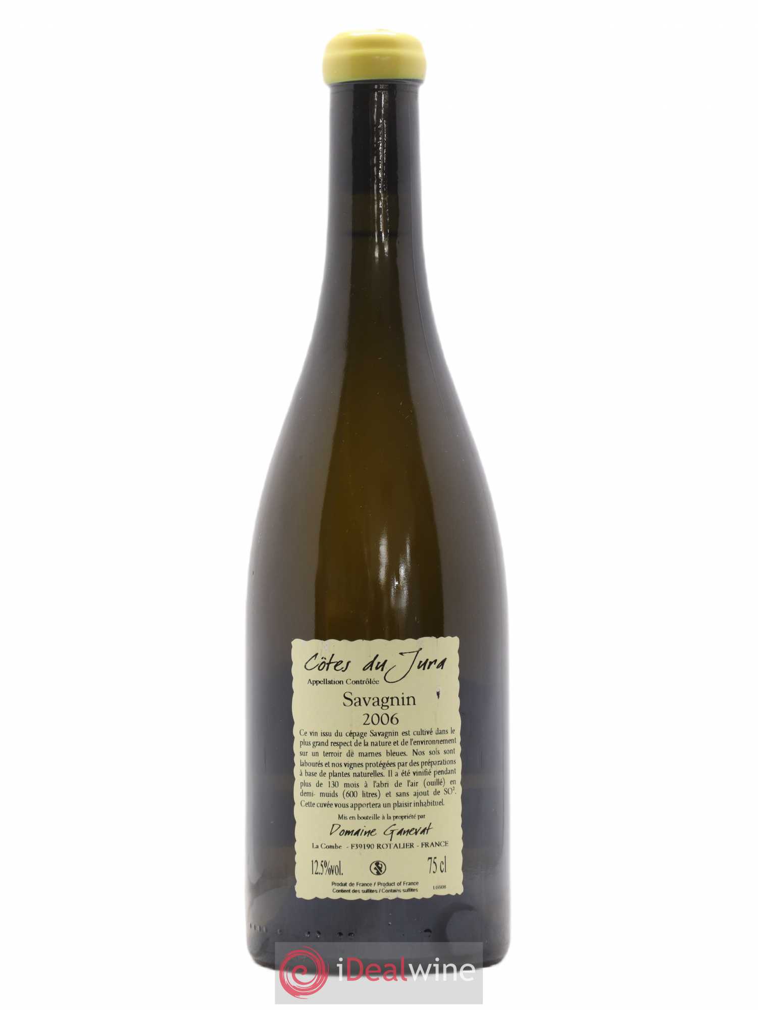 Côtes du Jura Les Vignes de mon Père Jean-François Ganevat (Domaine) 2006 - Lot de 1 bouteille - 1