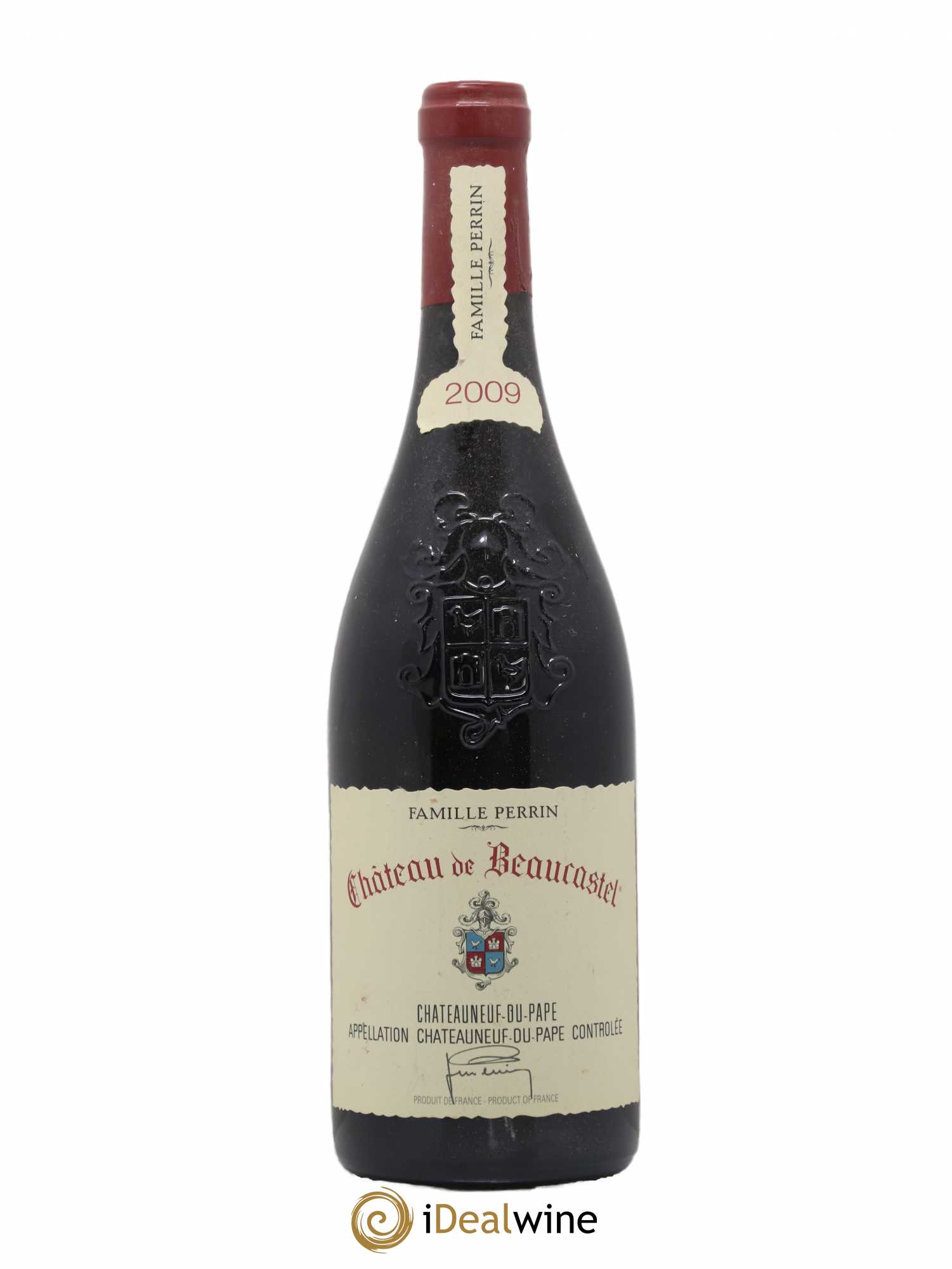 Châteauneuf-du-Pape Château de Beaucastel Famille Perrin 2009 - Lot de 1 bouteille - 0