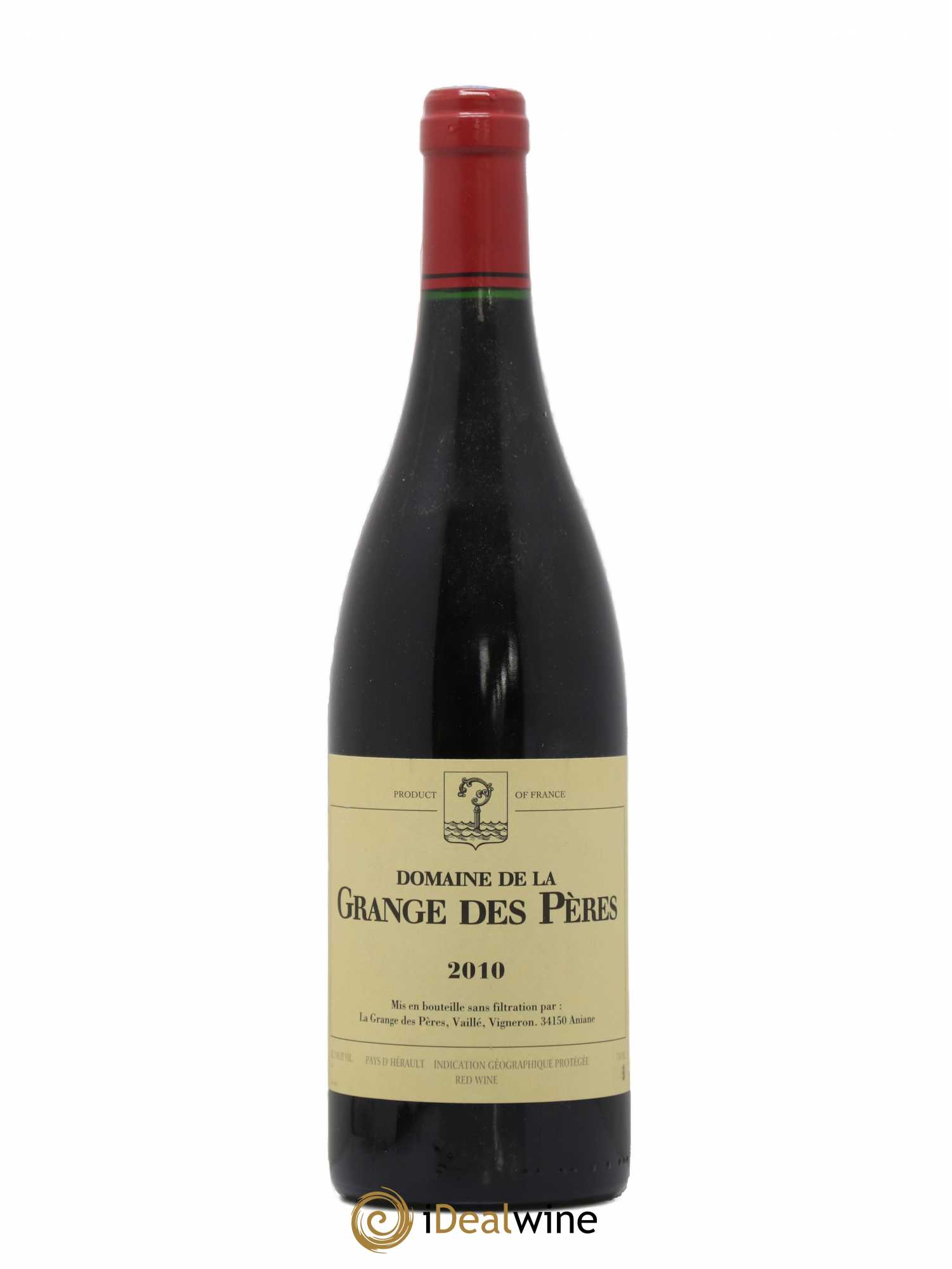 Pays d'Hérault Grange des Pères Laurent Vaillé 2010 - Lot de 1 bouteille - 0