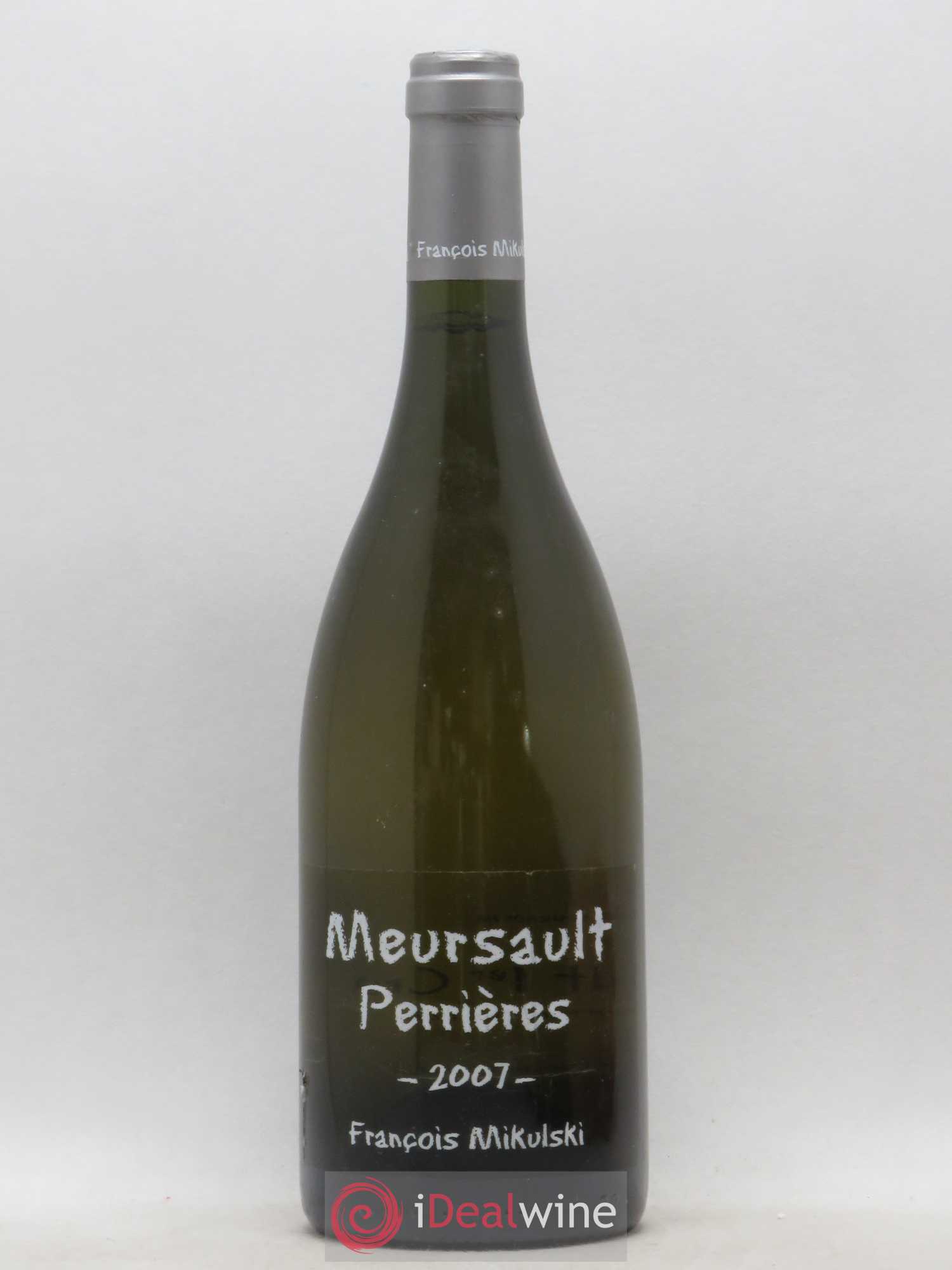 Meursault 1er Cru Les Perrières François Mikulski 2007 - Lot de 1 bouteille - 0