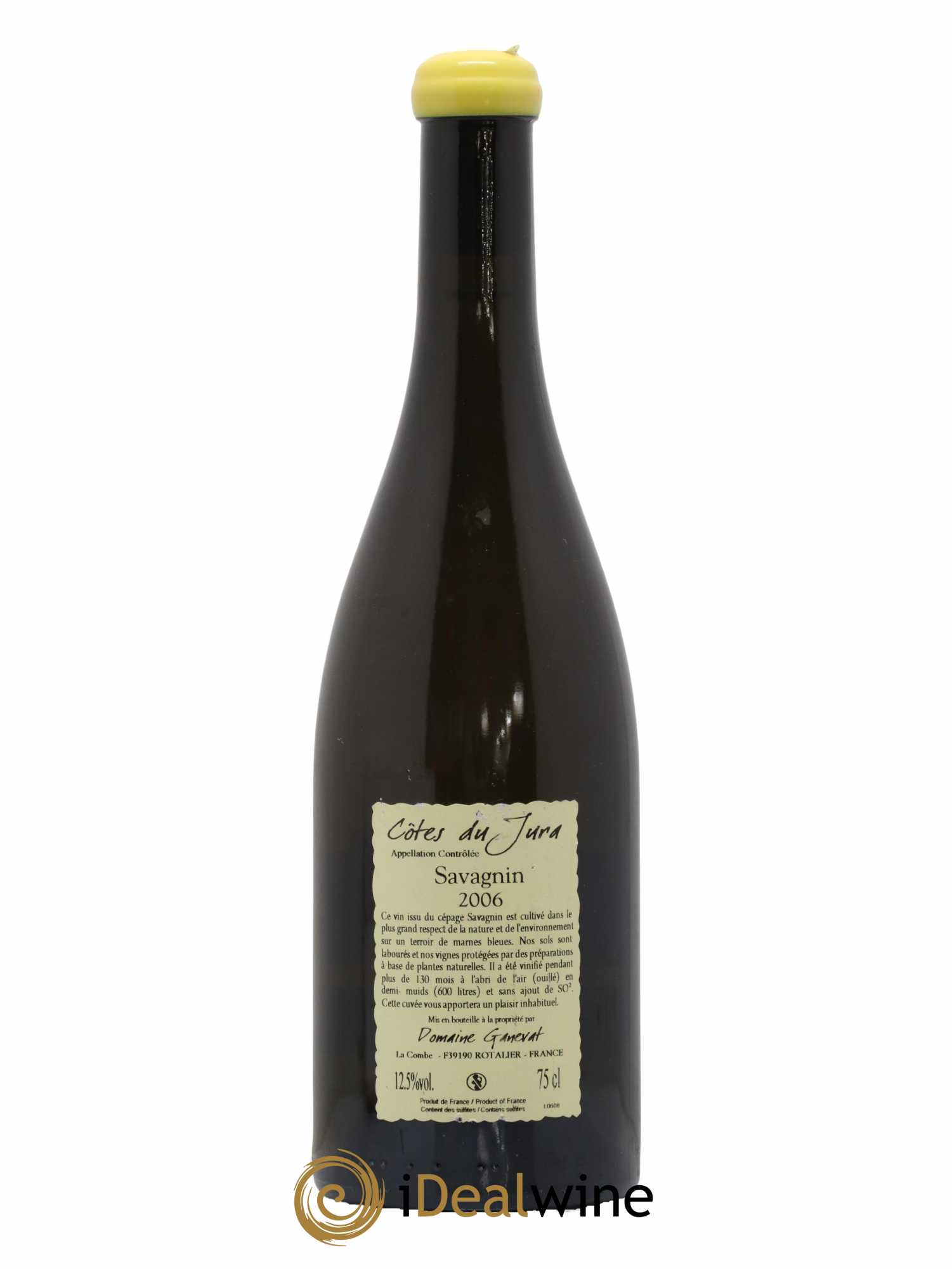 Côtes du Jura Les Vignes de mon Père Jean-François Ganevat (Domaine) 2006 - Lot de 1 bouteille - 1