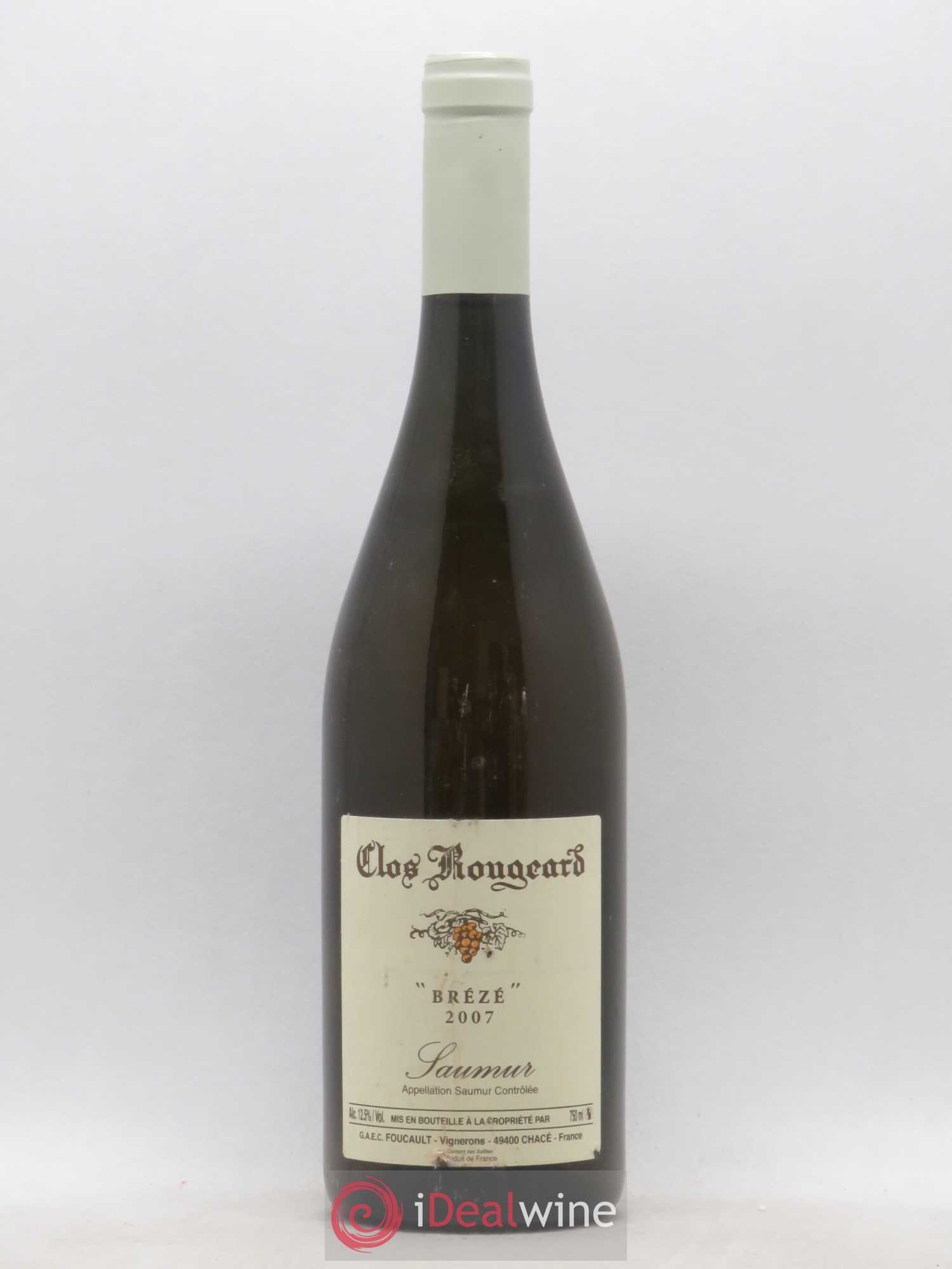 Saumur Brézé Clos Rougeard 2007 - Lot de 1 bouteille - 0
