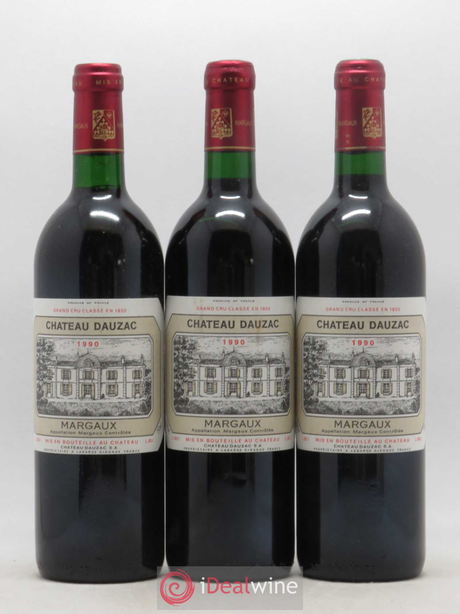 Château Dauzac 5ème Grand Cru Classé 1990 - Lot de 12 bouteilles - 4