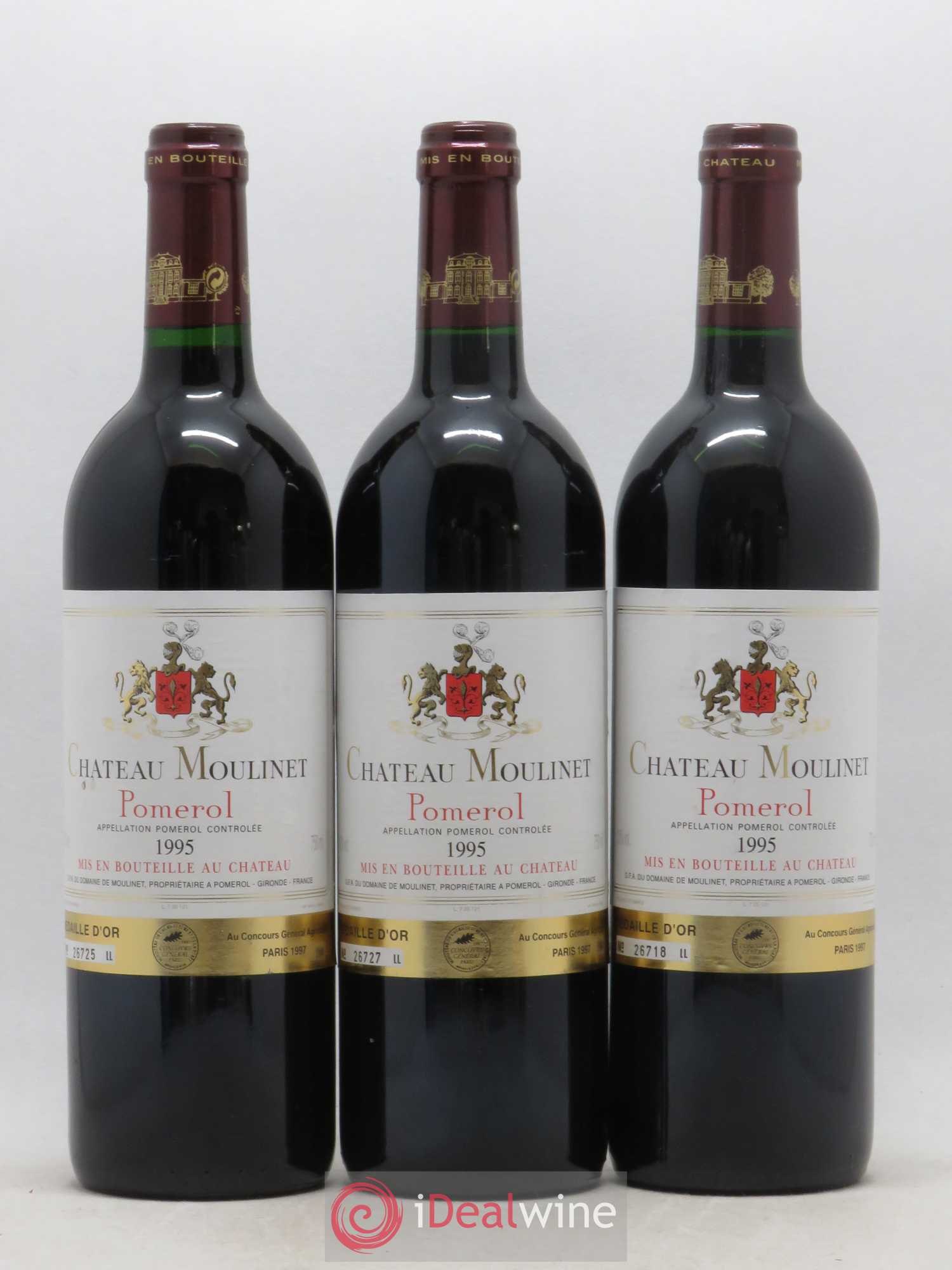 Château Moulinet 1995 - Lot de 12 bouteilles - 3