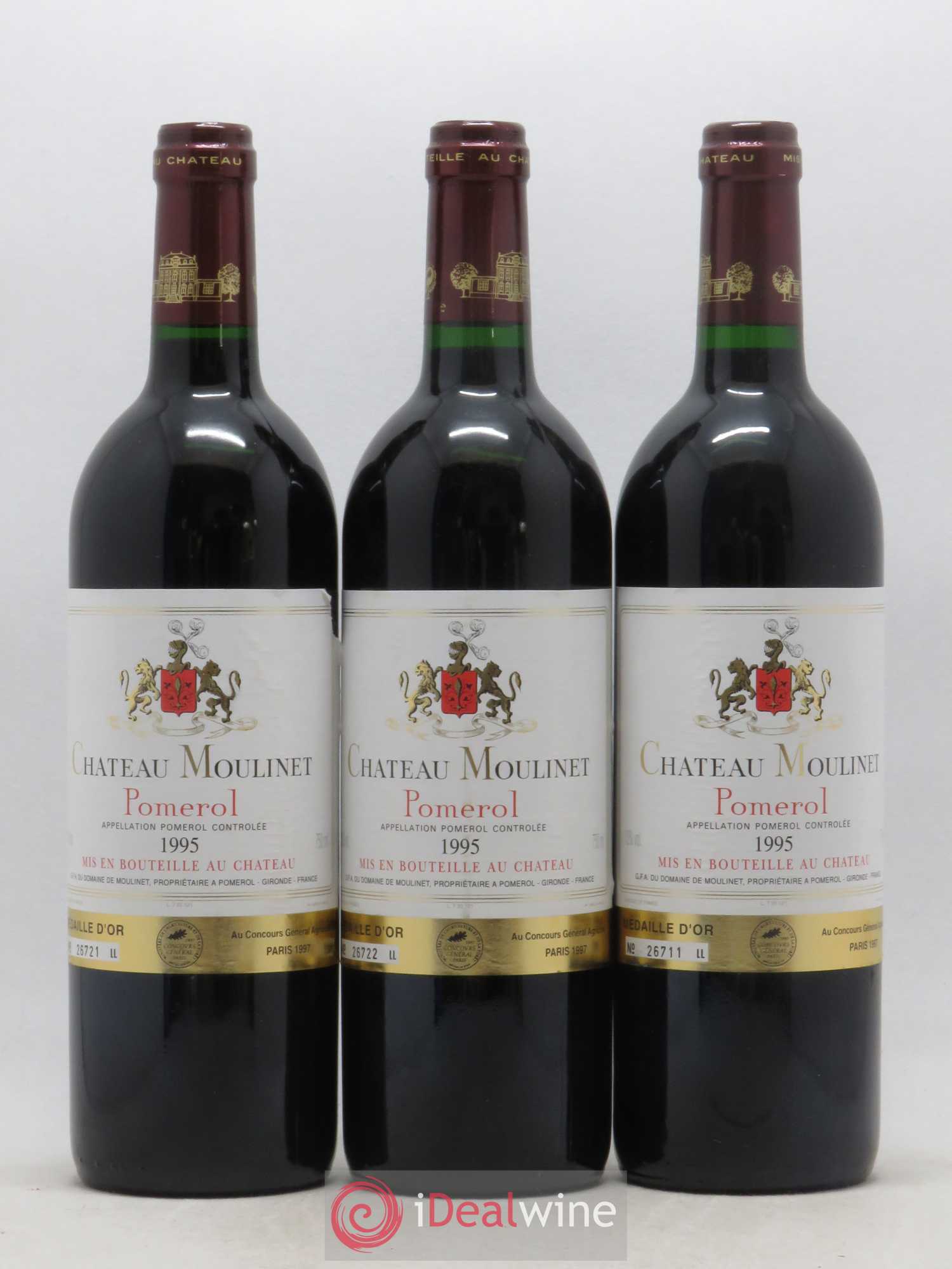Château Moulinet 1995 - Lot de 12 bouteilles - 4