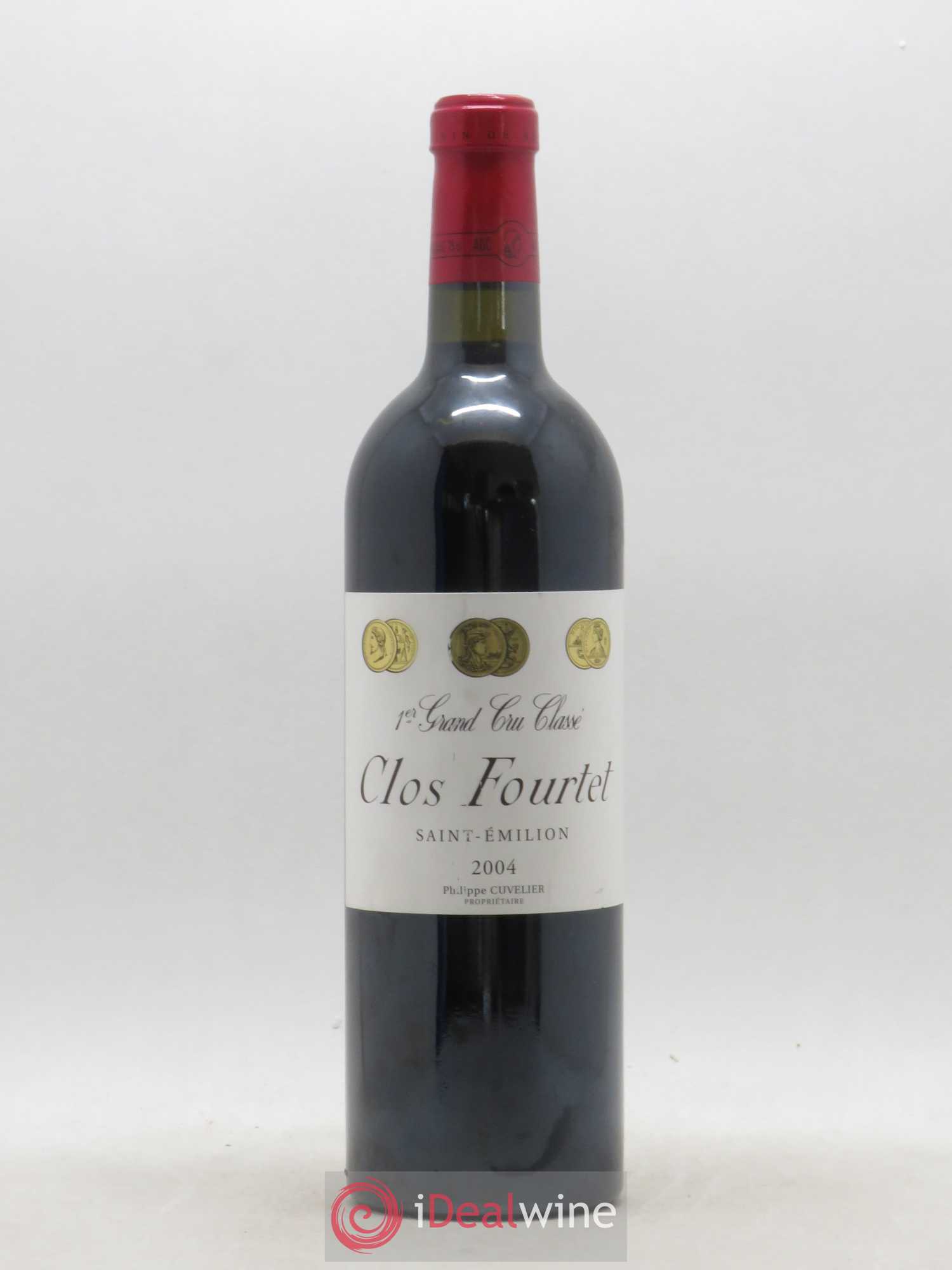 Clos Fourtet 1er Grand Cru Classé B 2004 - Lot de 1 bouteille - 0