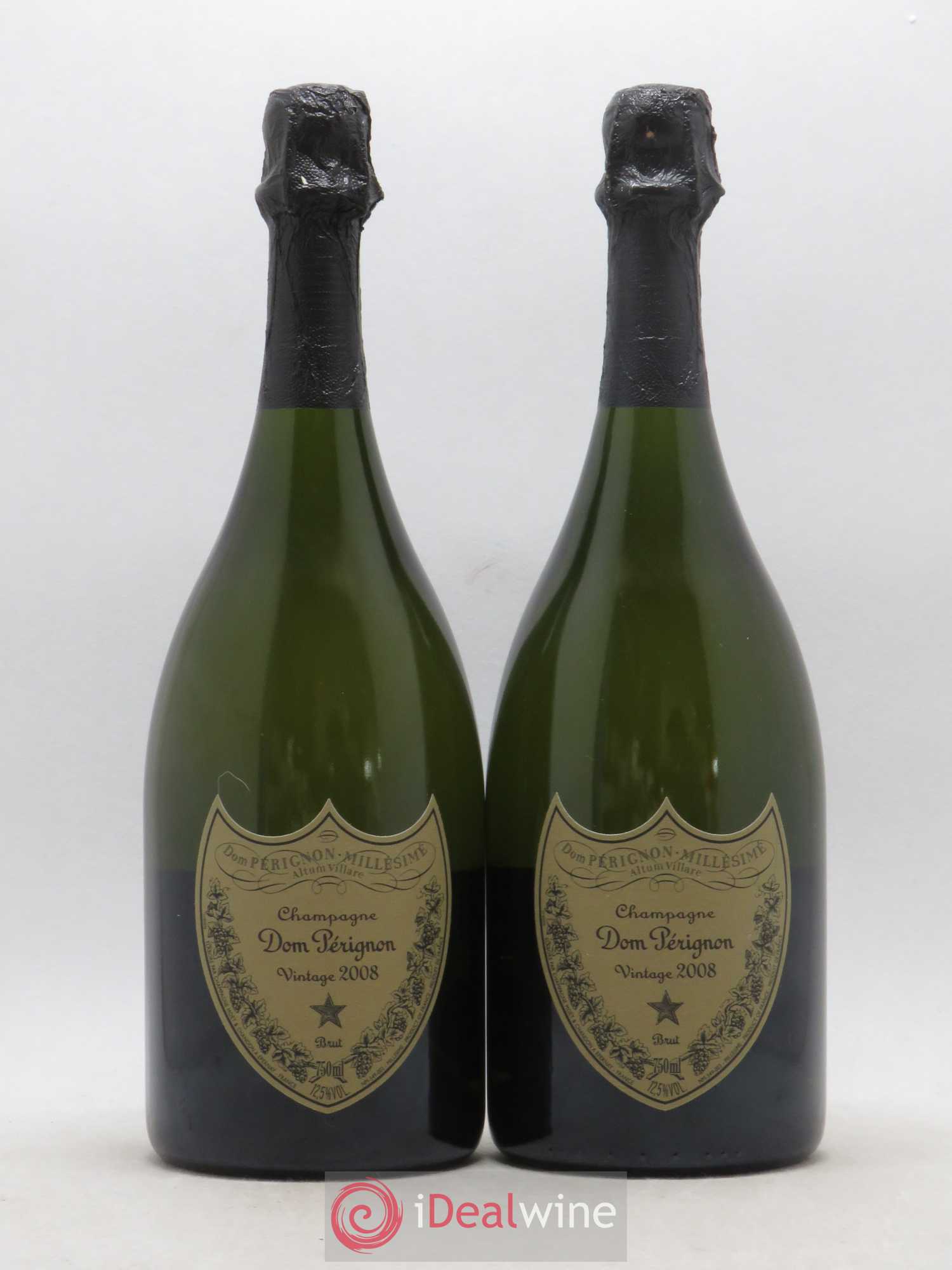 Brut Dom Pérignon 2008 - Lot de 2 bouteilles - 0