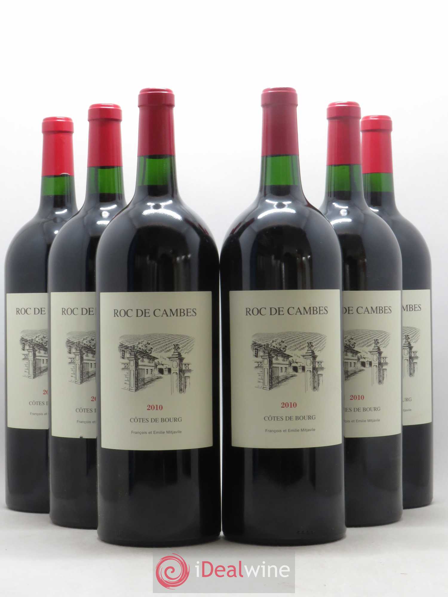 Roc de Cambes 2010 - Posten von 6 Magnum - 0