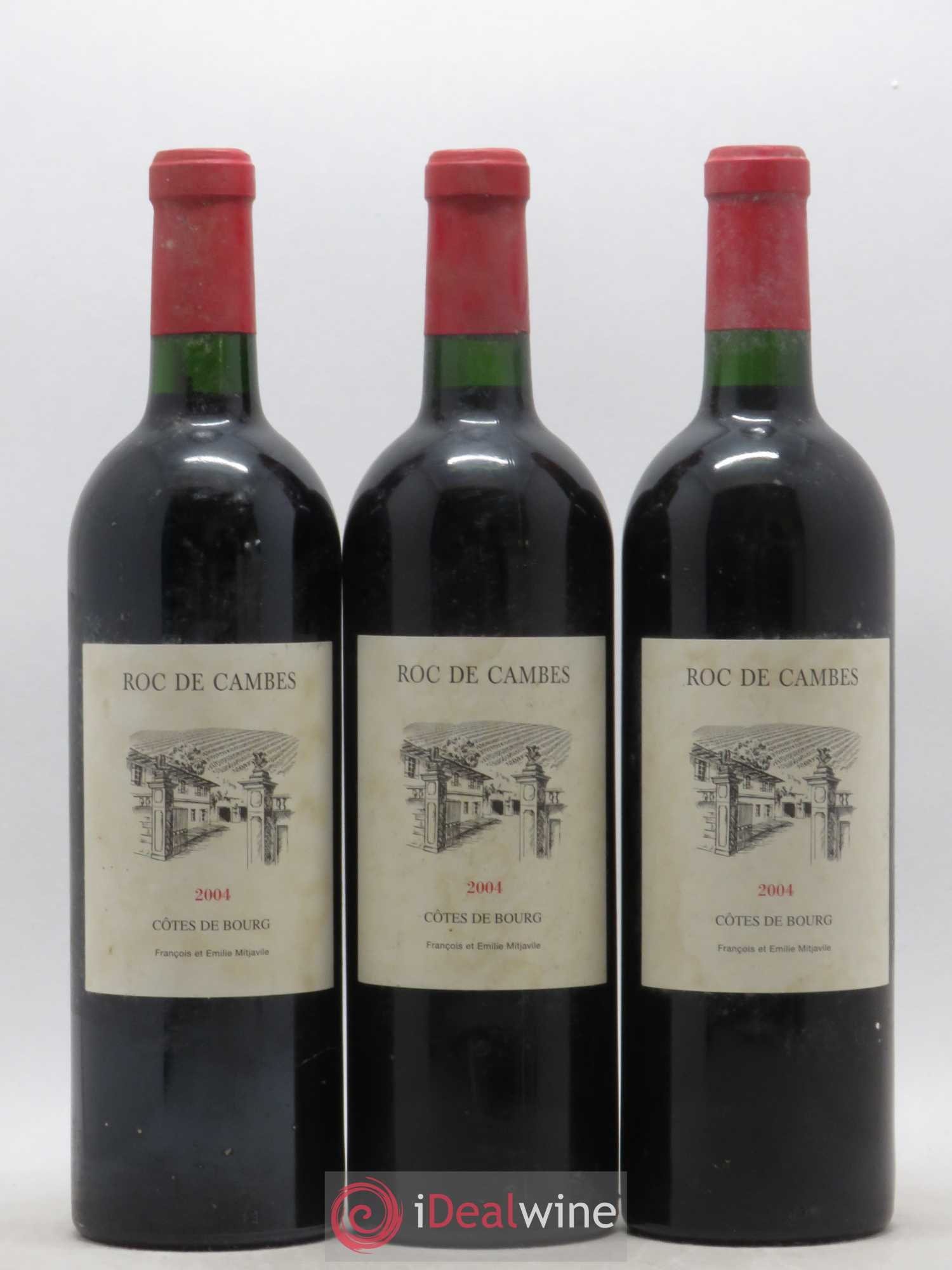 Roc de Cambes 2004 - Lot of 6 bottles - 2